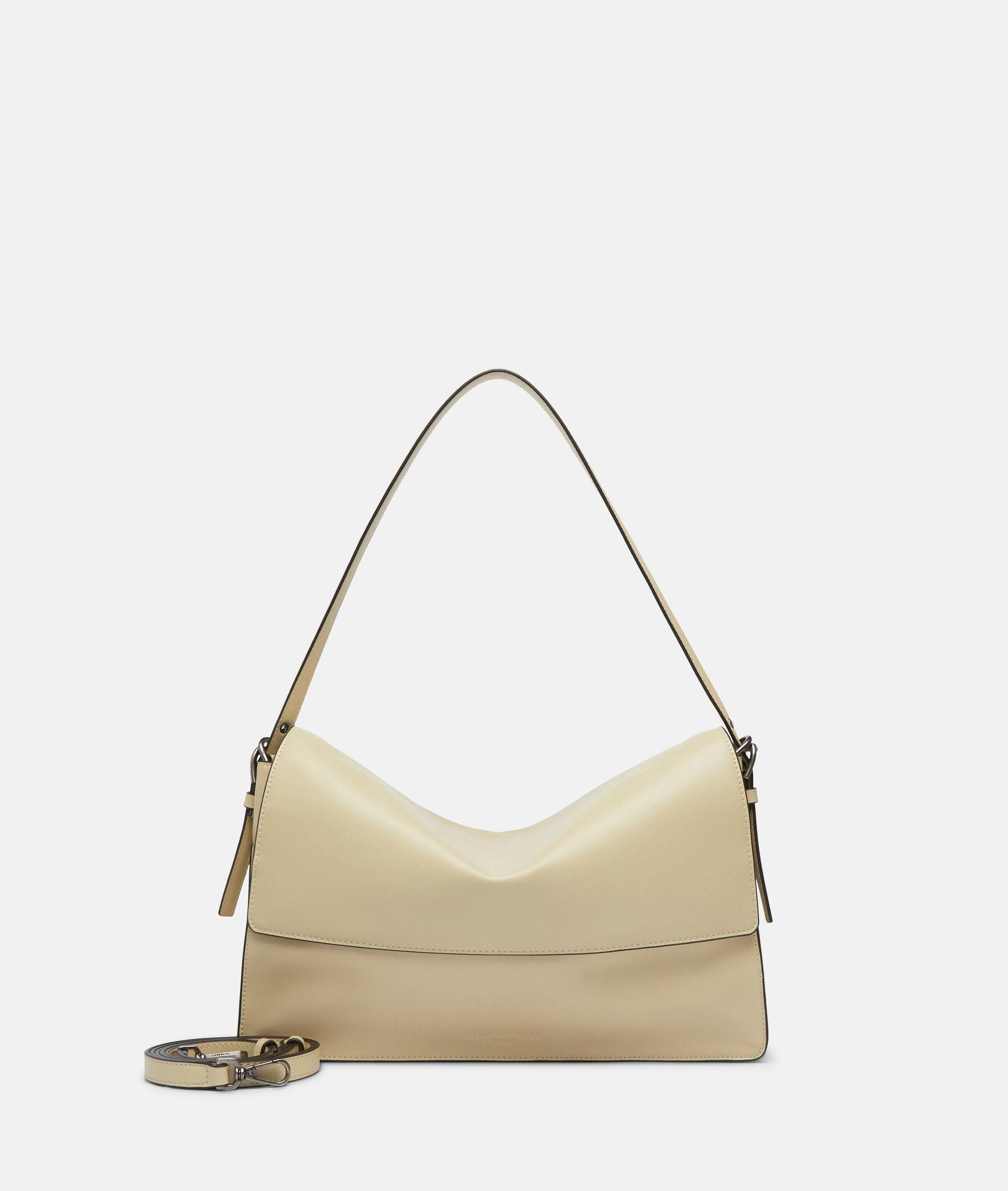 Liebeskind Berlin Umhängetasche Audrey Crossbody M, Geräumige Umhängetasche in Glattlederoptik