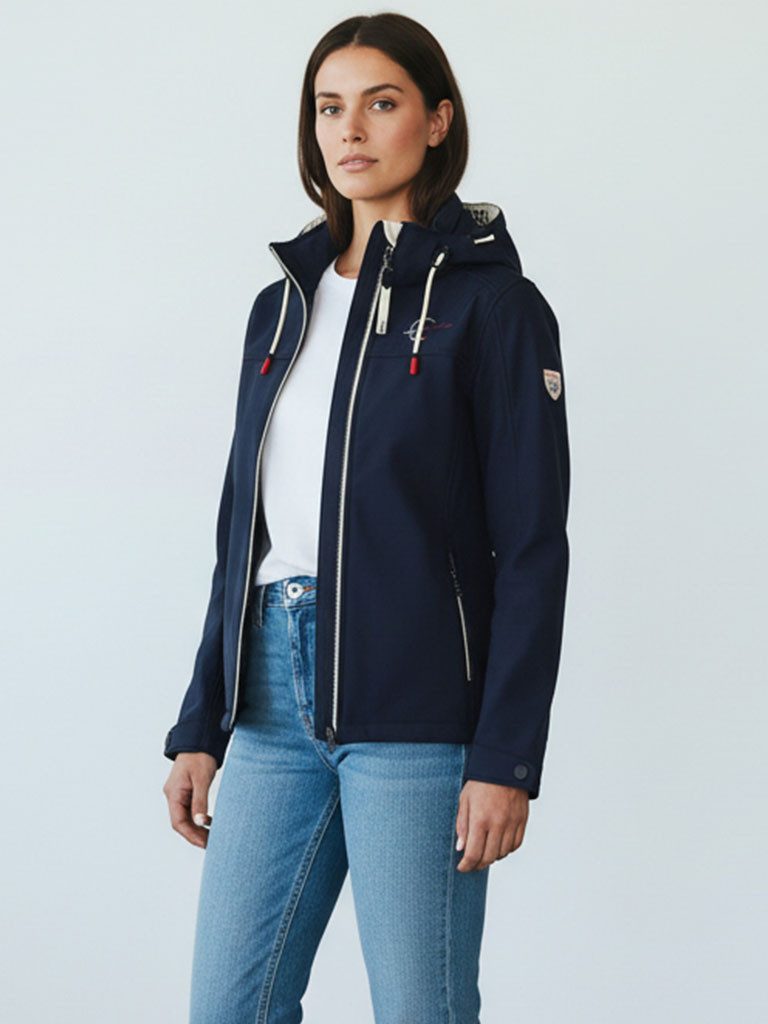 Dry Fashion Softshelljacke Zingst Damen Outdoor-Jacke Zingst mit Fleece-Inn günstig online kaufen