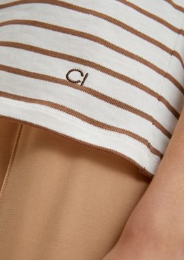comma casual identity Shirttop Streifenshirt aus Jersey