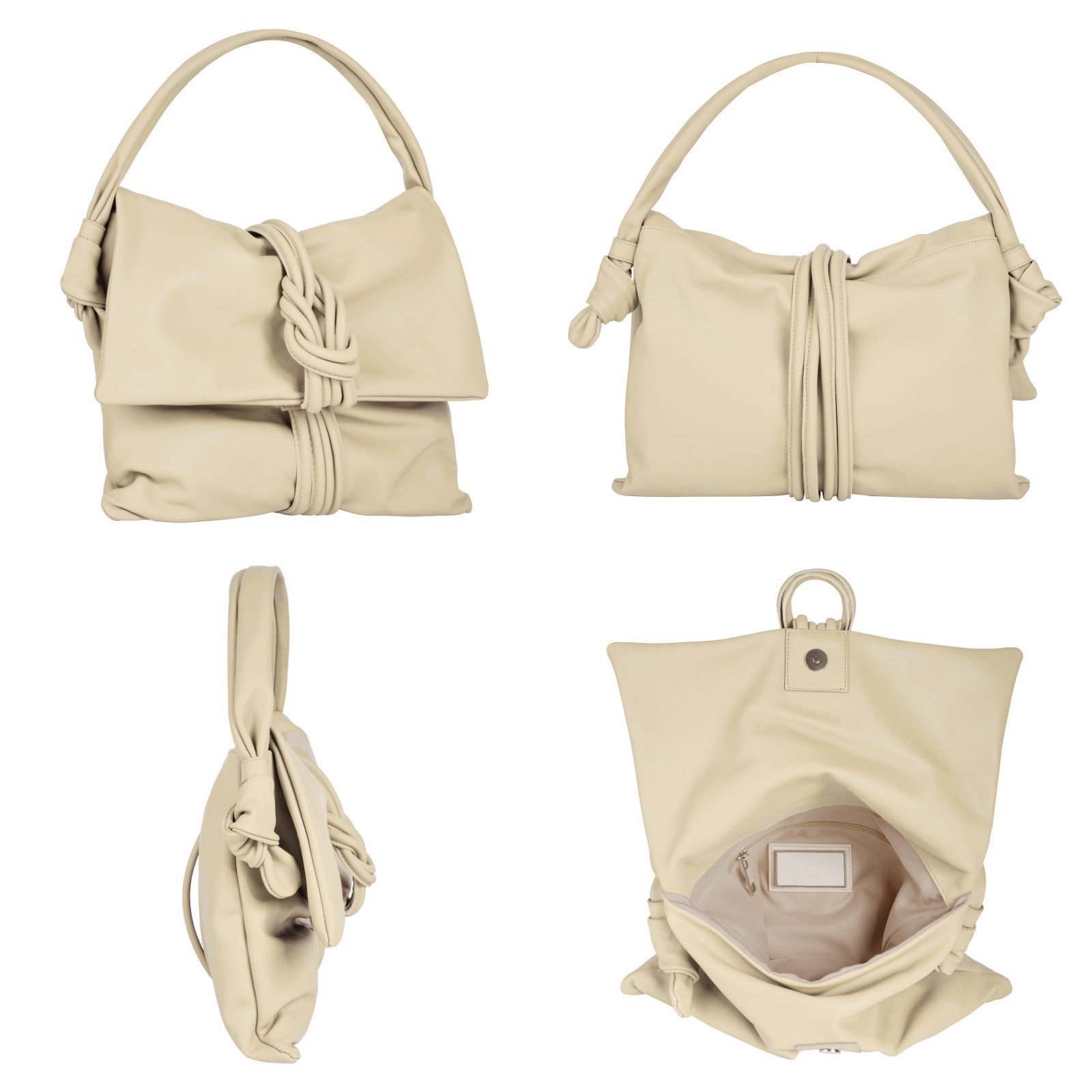 Samantha Look Henkeltasche, echt Leder, Made in Italy günstig online kaufen