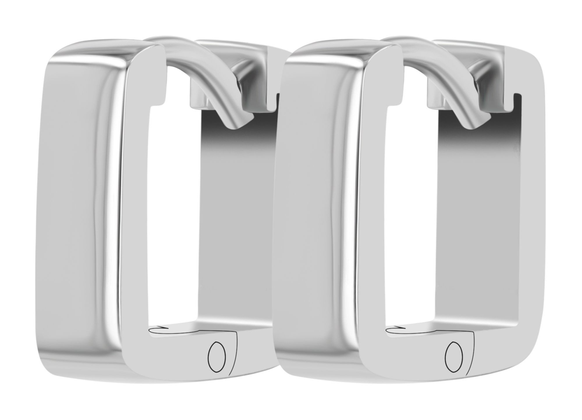 Adelia´s Klappcreolen Ohrringe – Klappcreole aus 925 Silber, Ideal als Geschenk zum einfach so