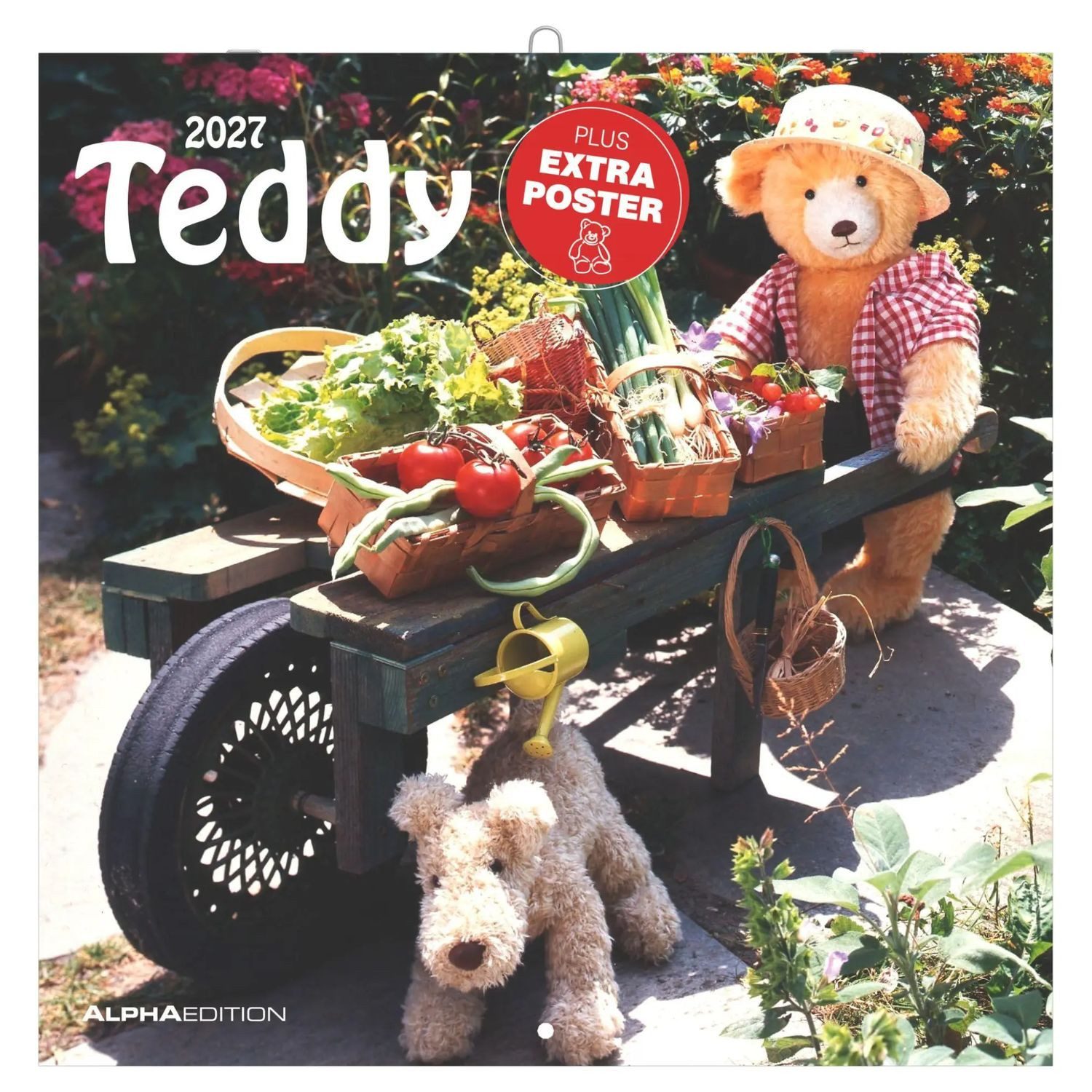 NEUMANN Wandkalender Teddy 2027