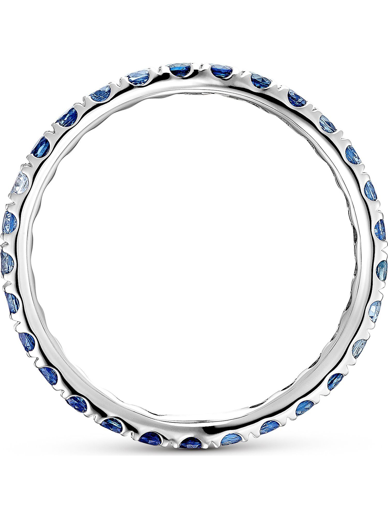 GUIA Fingerring GUIA Damen-Damenring 585er Weißgold Saphir, Saphir günstig online kaufen