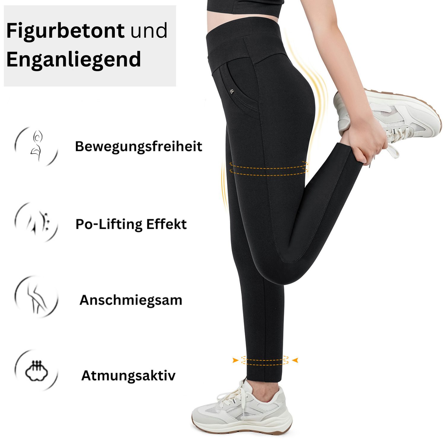 Frentree Leggings mit Hosentaschen im Alltagslook, günstig online kaufen