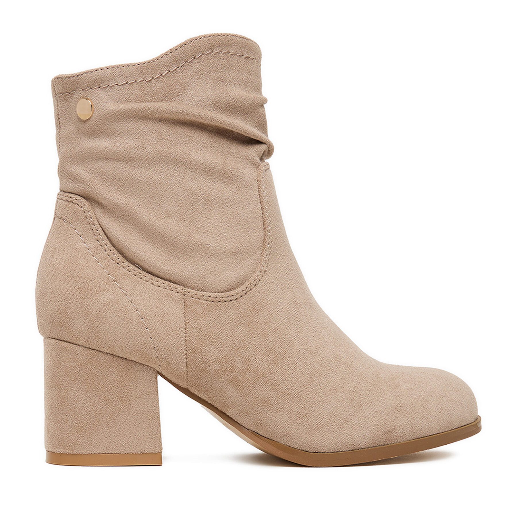 Jenny Jenny Damen Stiefeletten CEO-WS24340-01 Beige Stiefel