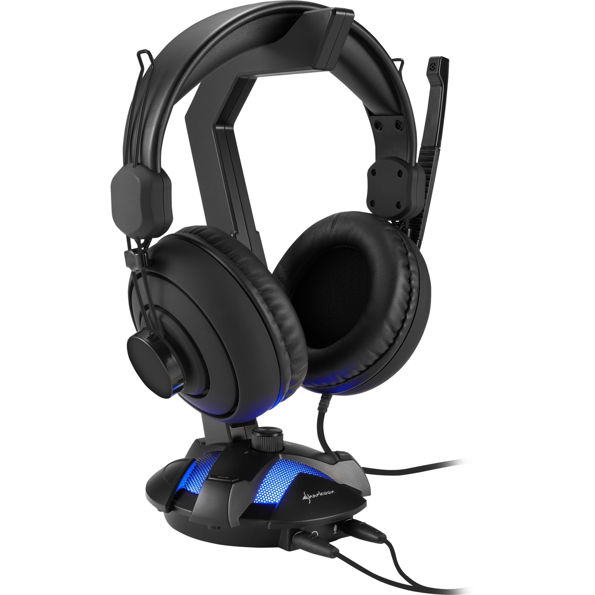 Sharkoon Sharkoon X-Rest 7.1 Headset Ständer, Halterung Audio-Adapter