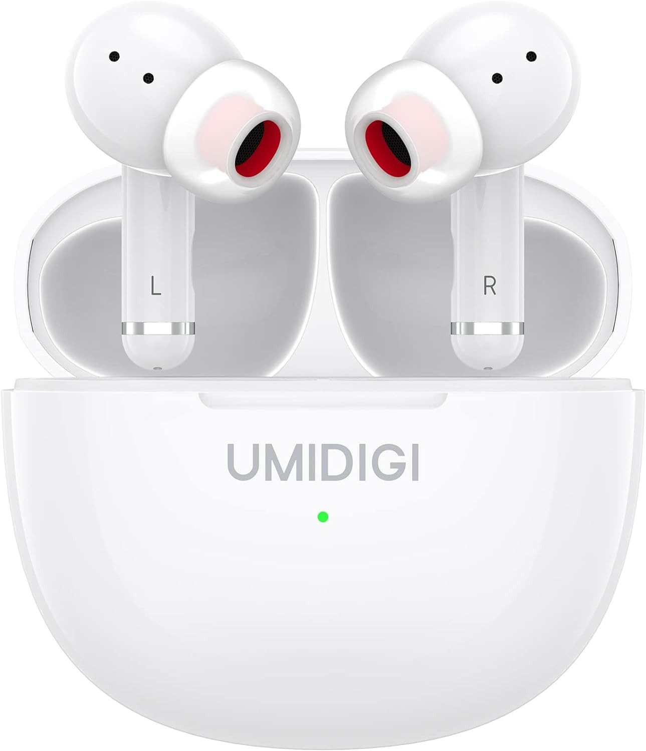 UMIDIGI Vielfältige ANC-Modi, leichtes Design In-Ear-Kopfhörer (IP55 wasserdicht für unbeschwerten Einsatz beim Sport oder unterwegs., mit nur 5,2 Gramm lange Akkulaufzeit von bis zu 6 Stunden & staubdicht)