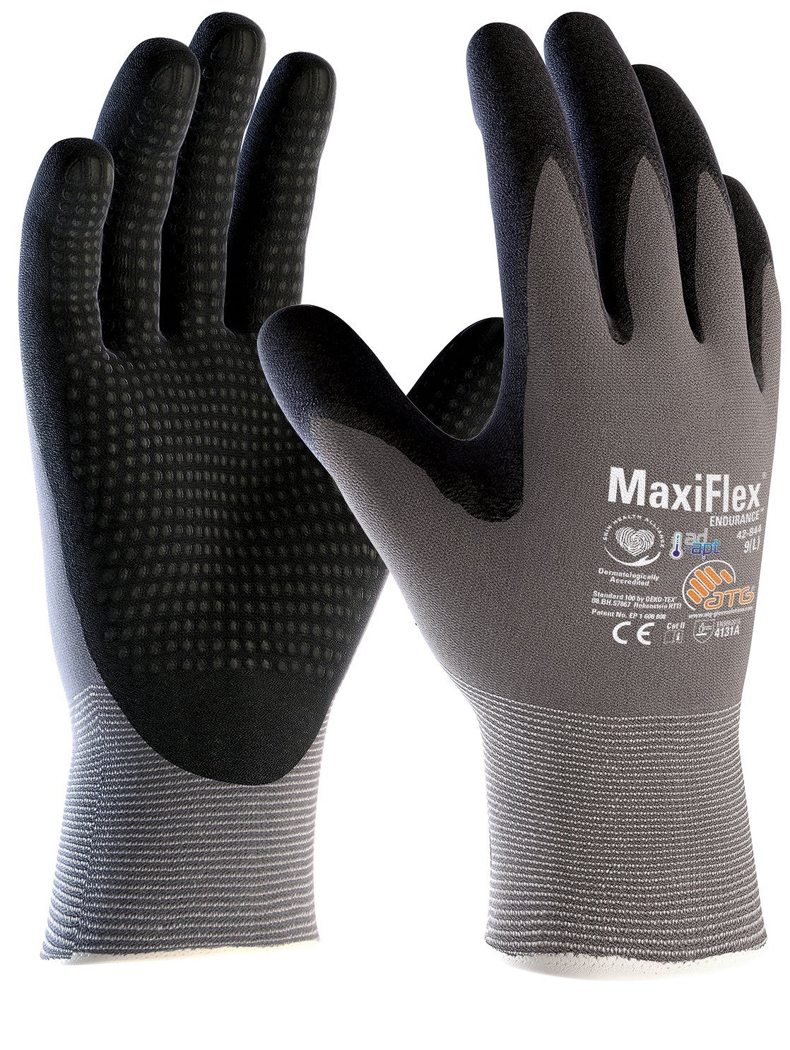 BIG Arbeitsschutz Arbeitshandschuhe ATG® MaxiFlex® Endurance AD-APT® Nylon-Strickh. (42-844)