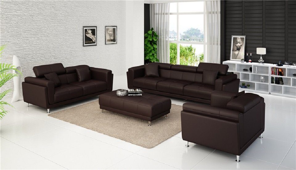 Polster Couchen 321 Europe Made Sofa Sitzer Sofagarnitur, JVmoebel in Sofas Design
