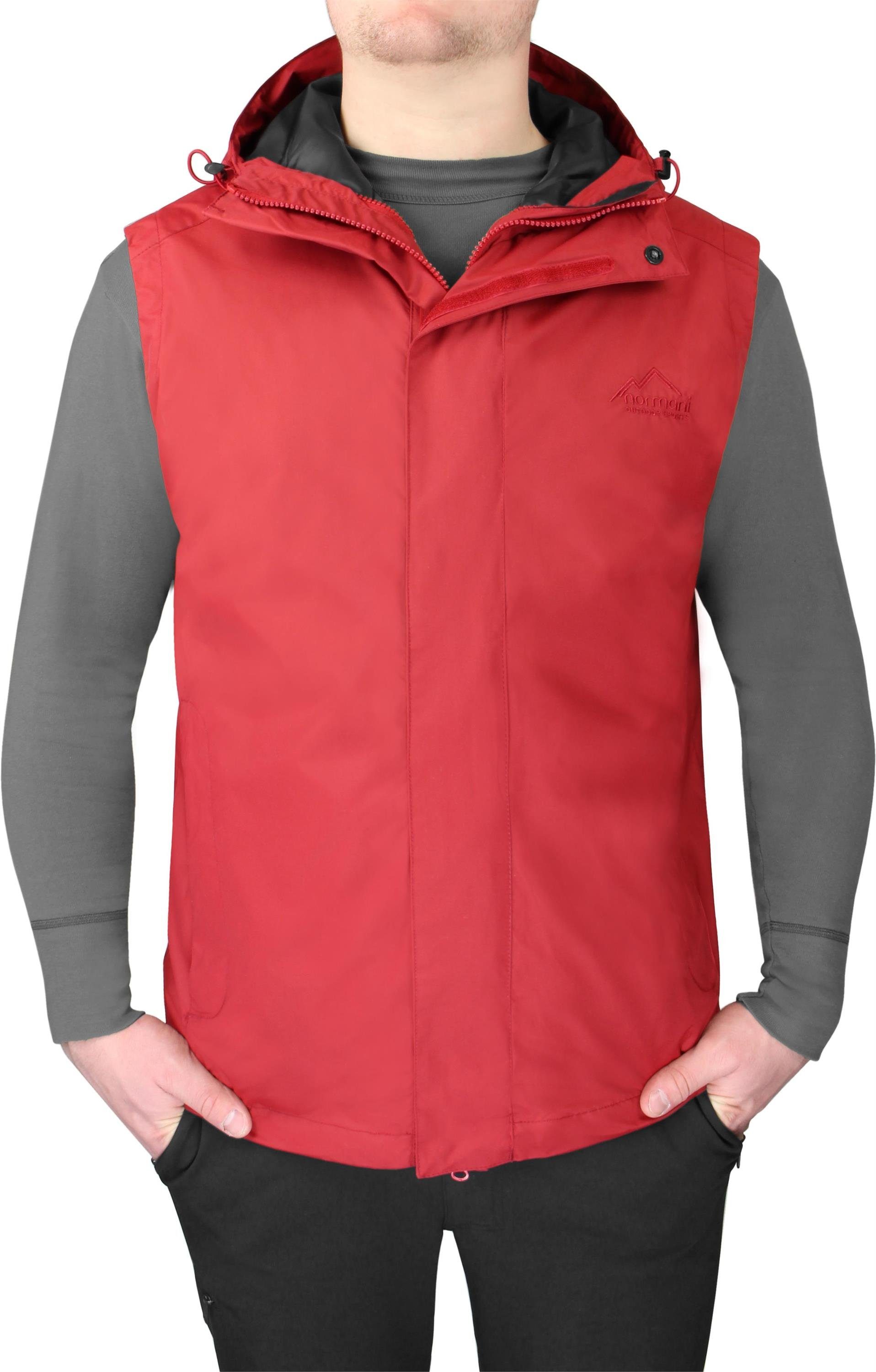 normani Funktionsweste Herren Hardshellweste Kolumbus Wasserdichte Outdoorw günstig online kaufen