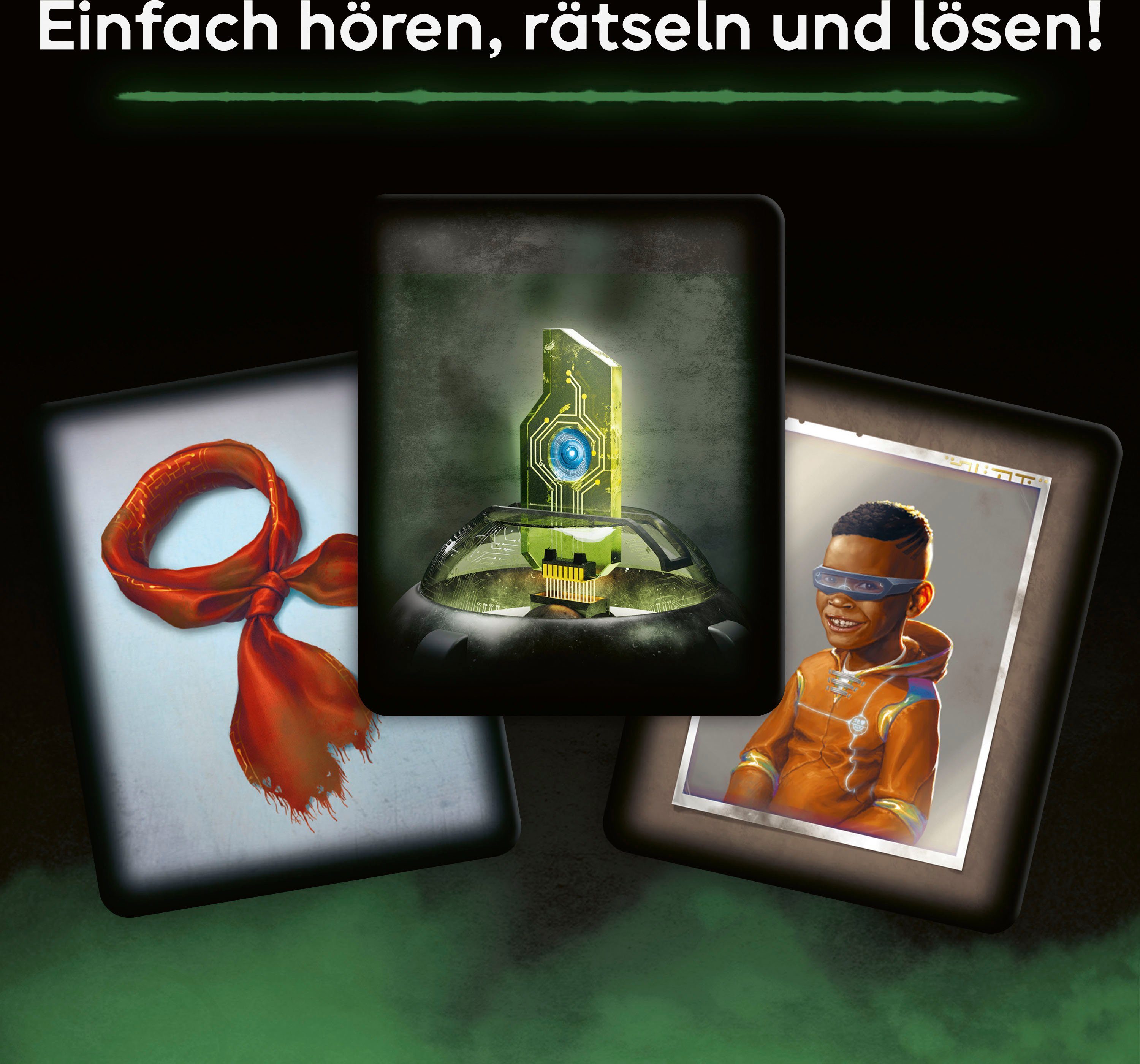 Ravensburger Spiel echoes, Der Mikrochip, Audio Mystery Spiel, Made in Europe
