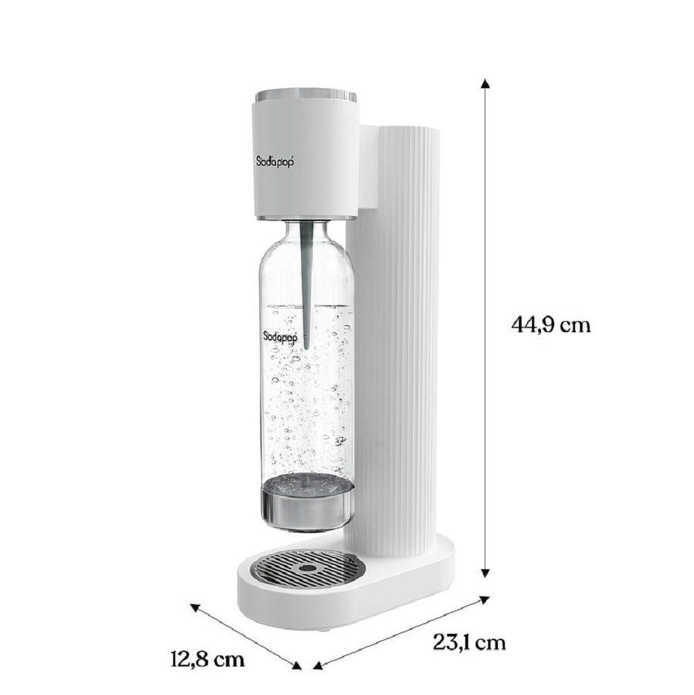 Sodapop Wassersprudler Cooper, BPA-frei, schlankes Design