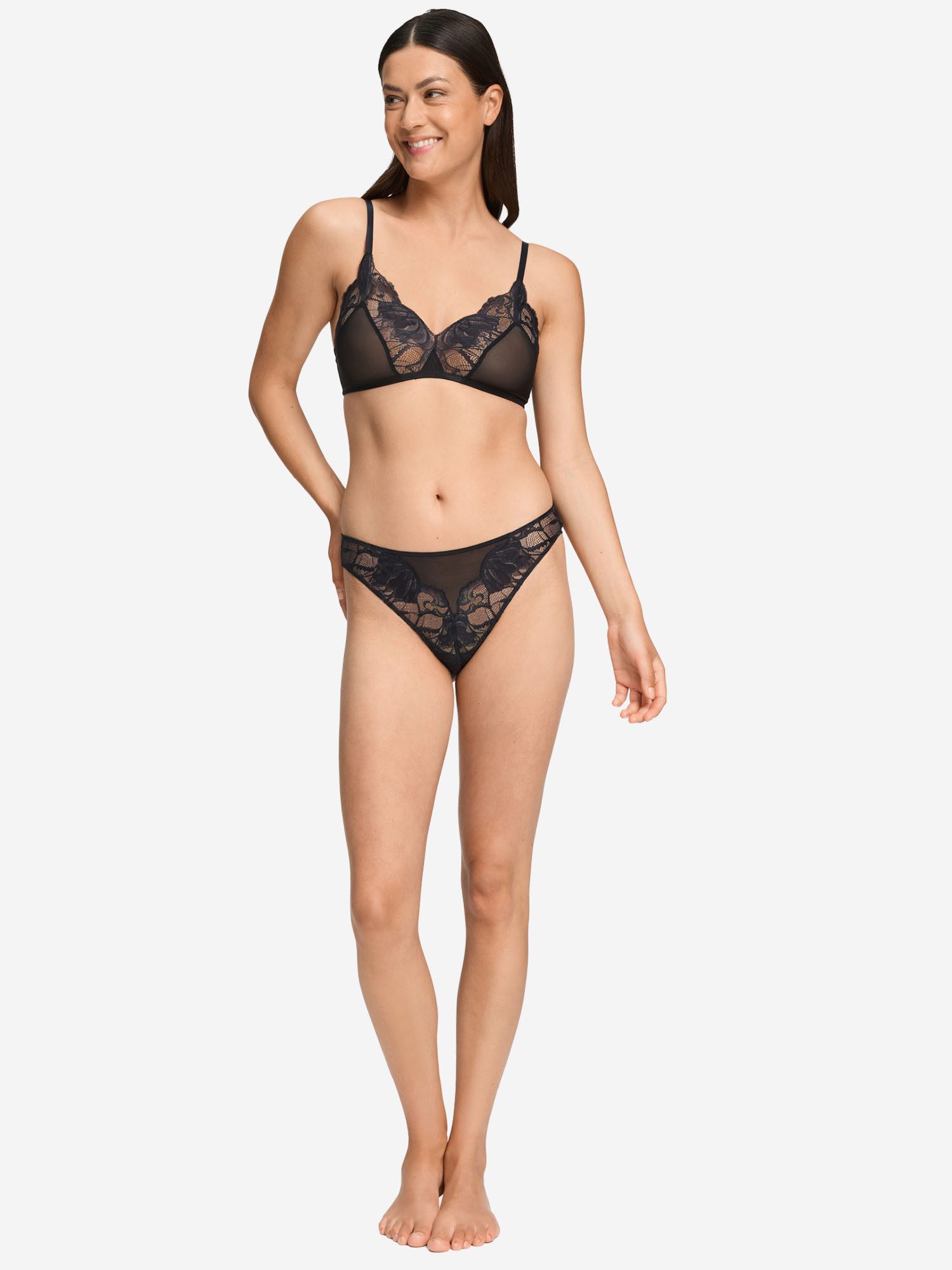 Hanro String Lysia String Slip, Tanga, Mini String
