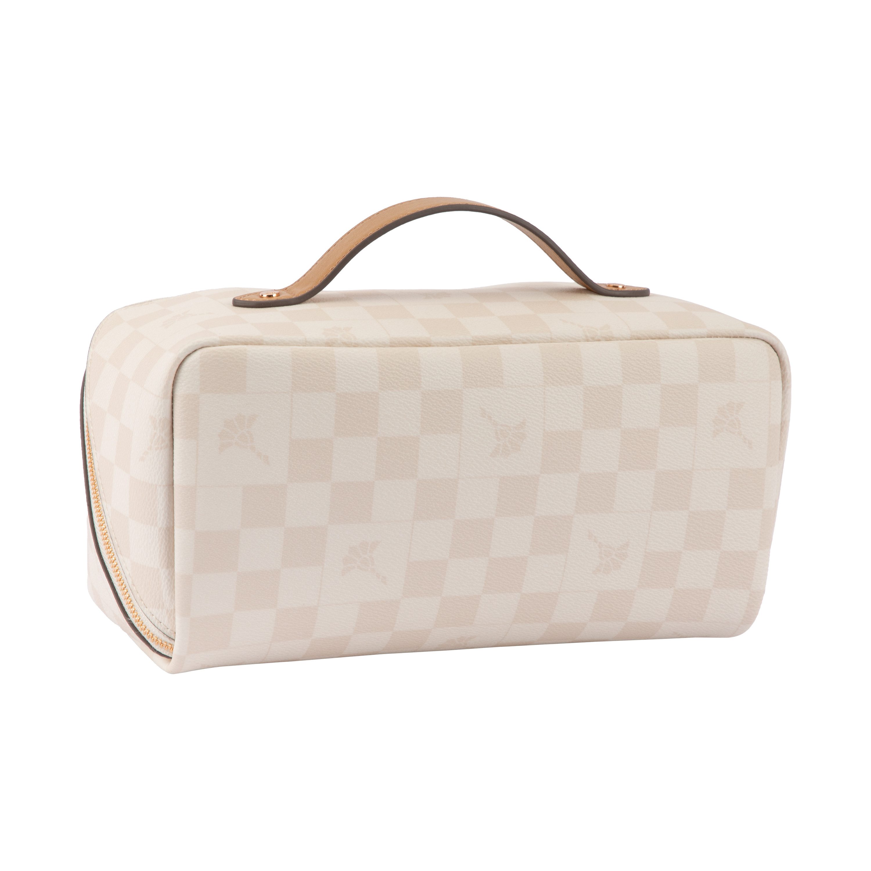 JOOP! Kulturbeutel cortina piazza zea washbag shz, Unisex Kosmetiktasche, Reisebeutel mit Schachbrettmuster