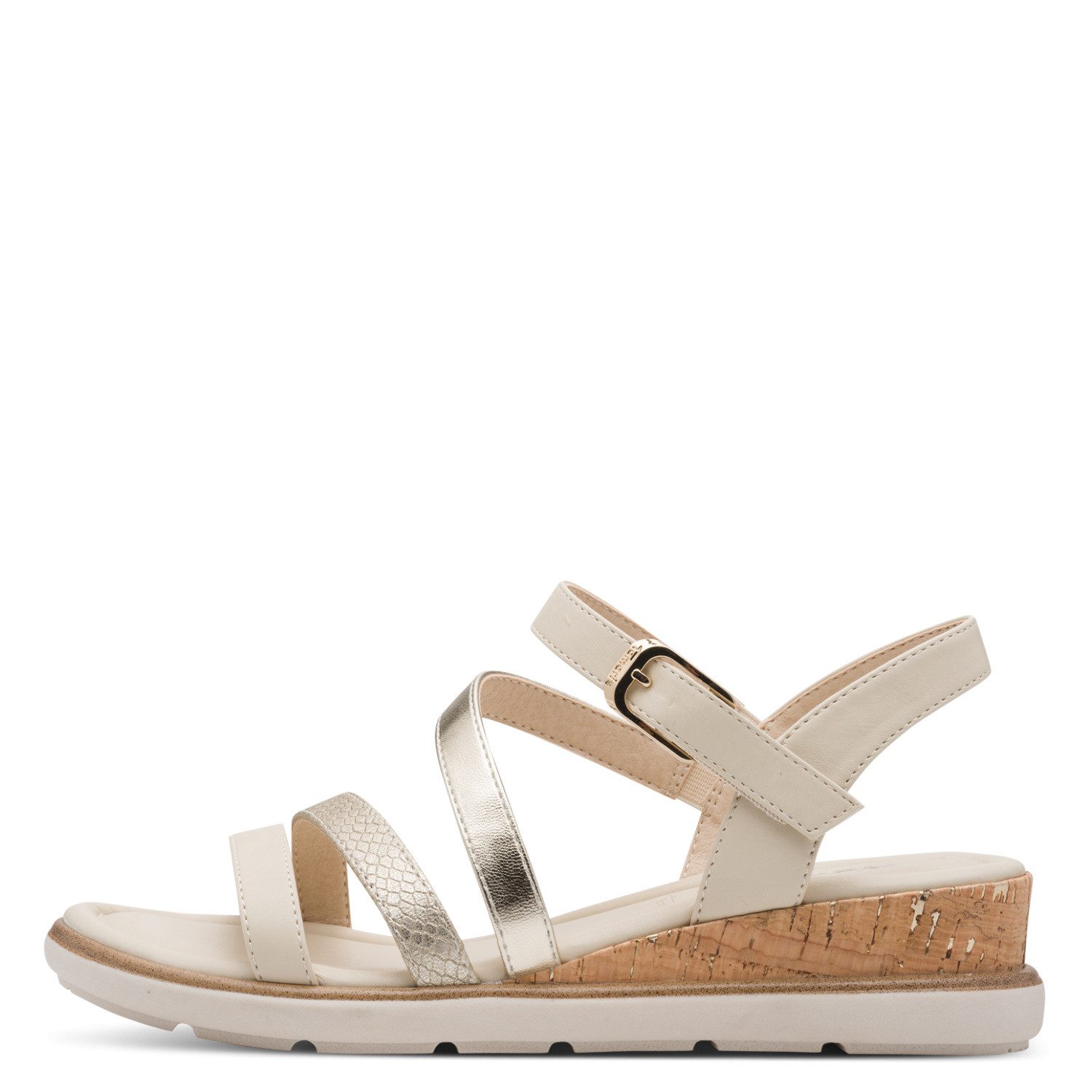 Tamaris Keilsandalette Sommerschuh, Riemchensandale in veganer Verarbeitung – Bild 5 von 5