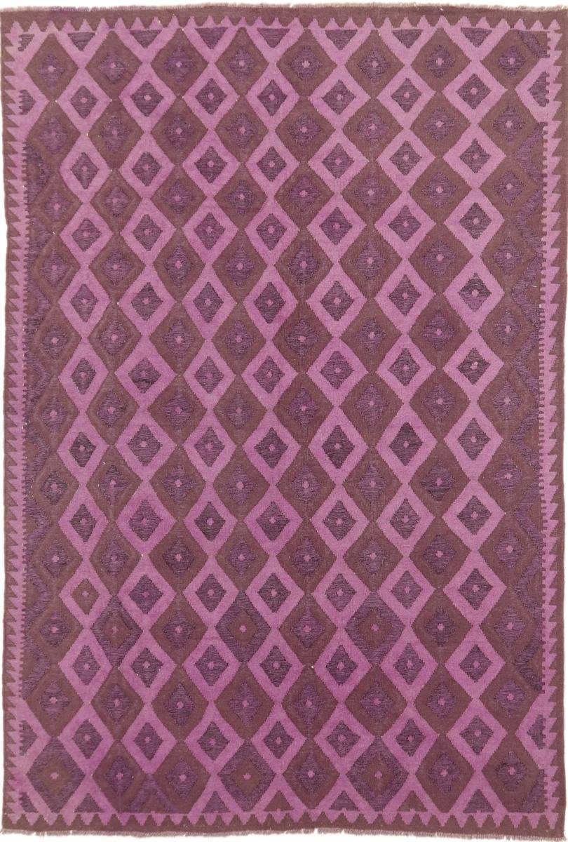 Handgewebter Heritage Trading, 200x290 3 Kelim Orientteppich Höhe: Moderner, Limited mm Nain Afghan rechteckig,