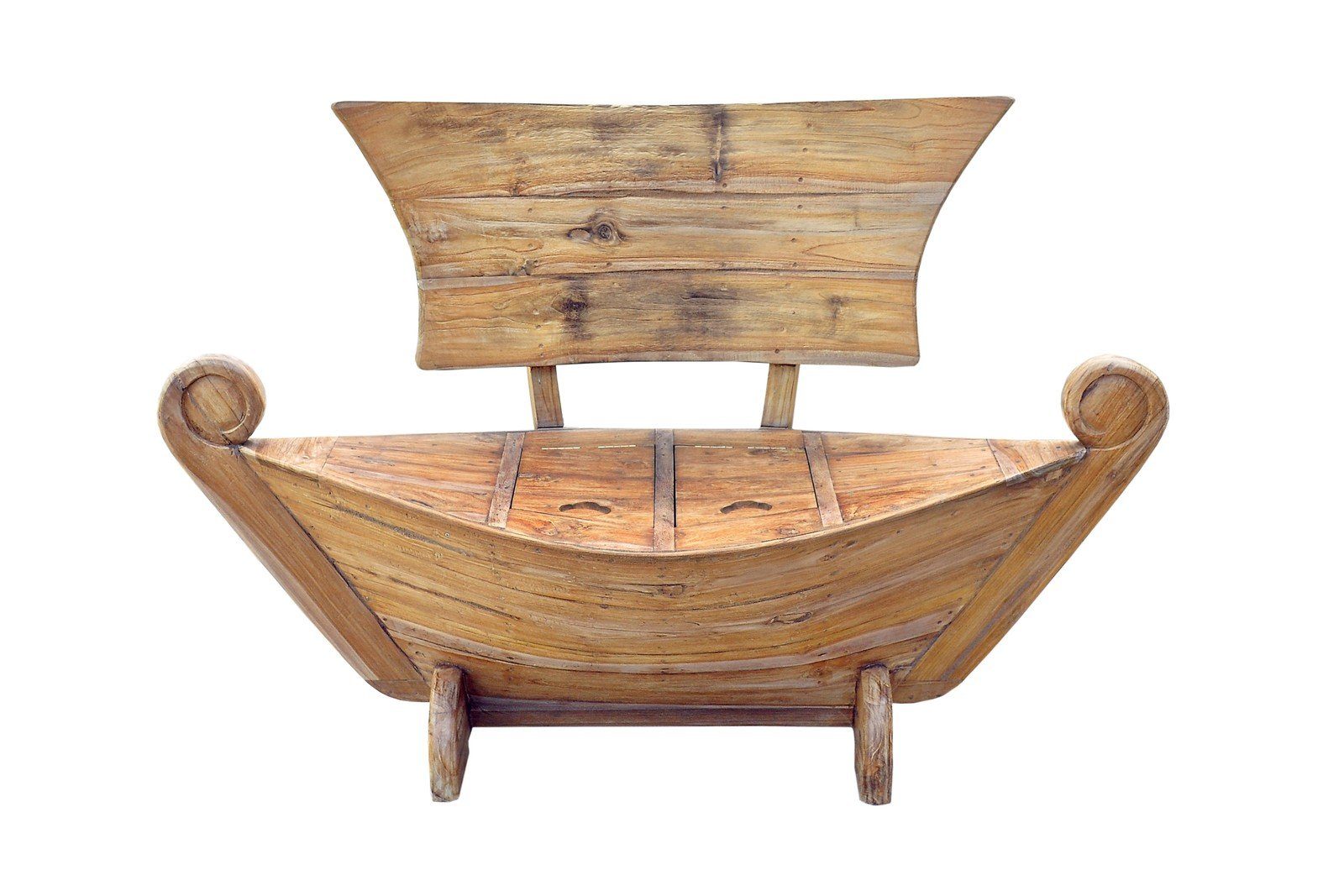 SIT 4-Fußstuhl Bank Teak, Teak