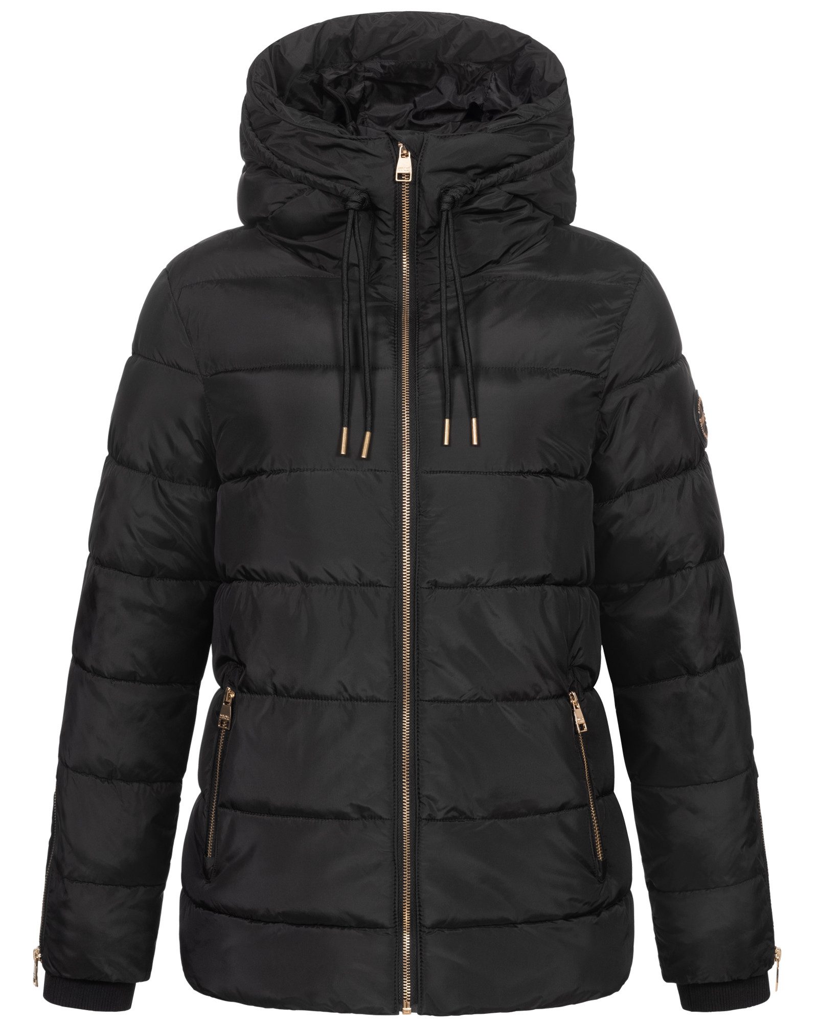 SUBLEVEL Steppjacke Winter Jacke Mantel Parka Steppjacke Lange Winter Mantel Warm gesteppt