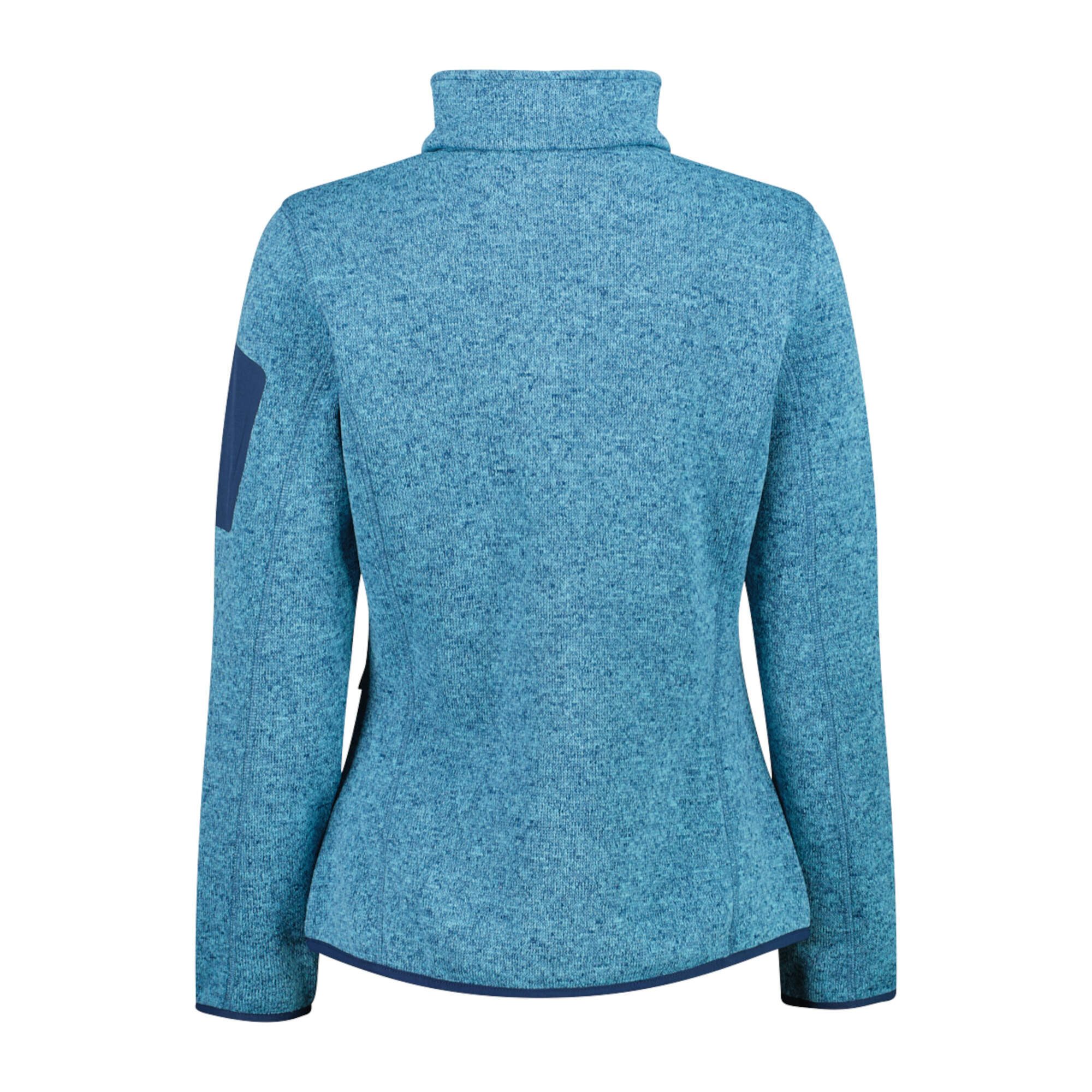 CMP Fleecejacke CMP Damen Jacke Knitted Melange Fleece Jacket 3H14746 günstig online kaufen