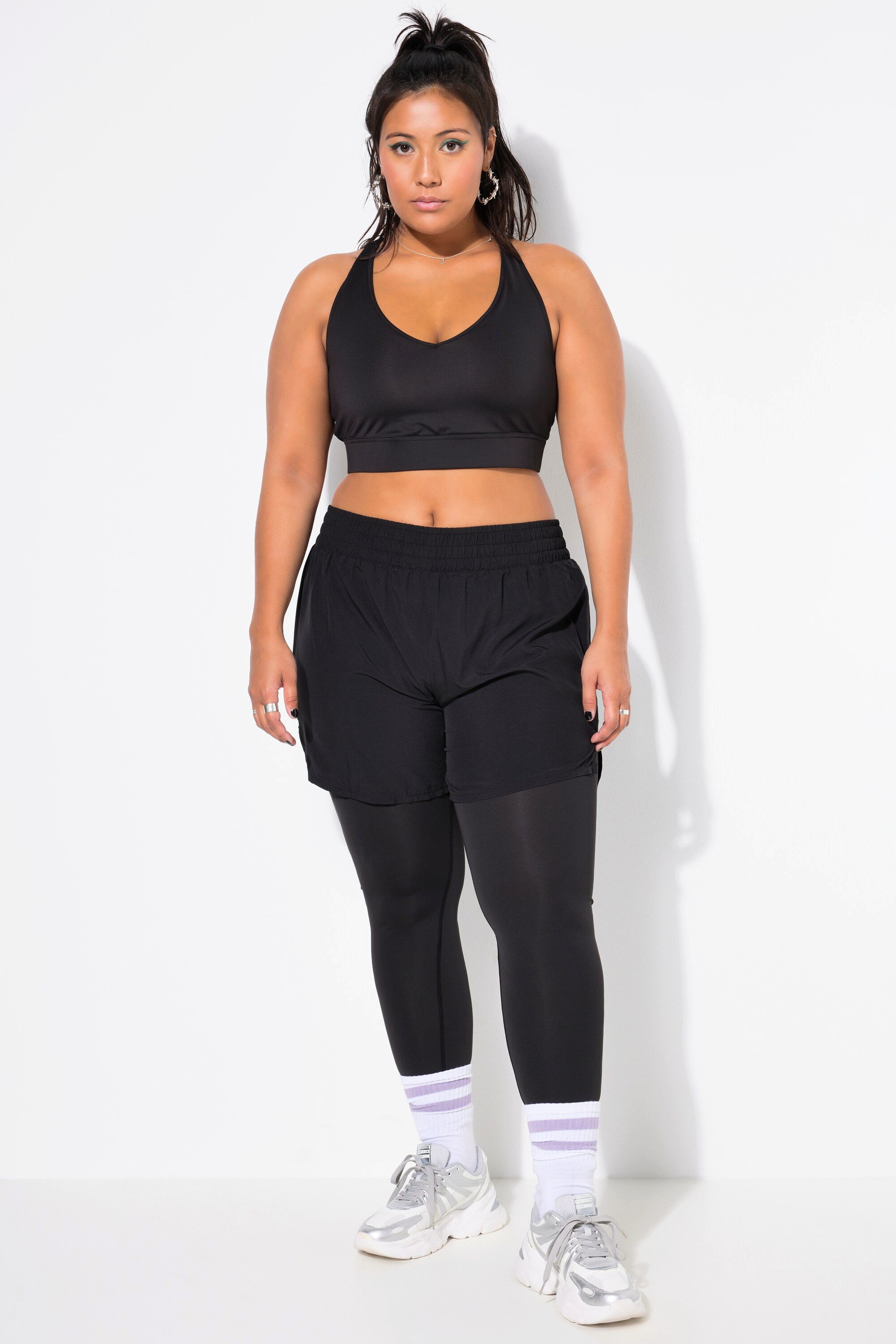 Studio Untold Funktionshose Sport-Tights mit Shorts günstig online kaufen