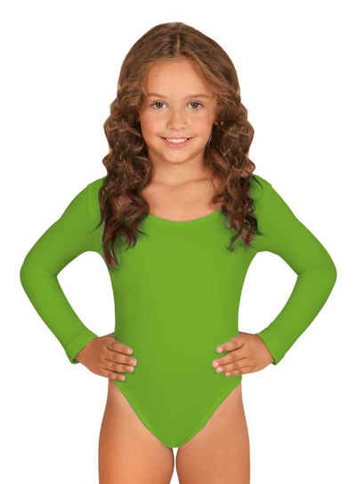 Widdmann Kostüm Body grün, Einfarbige Basics zum individuellen Kombinieren