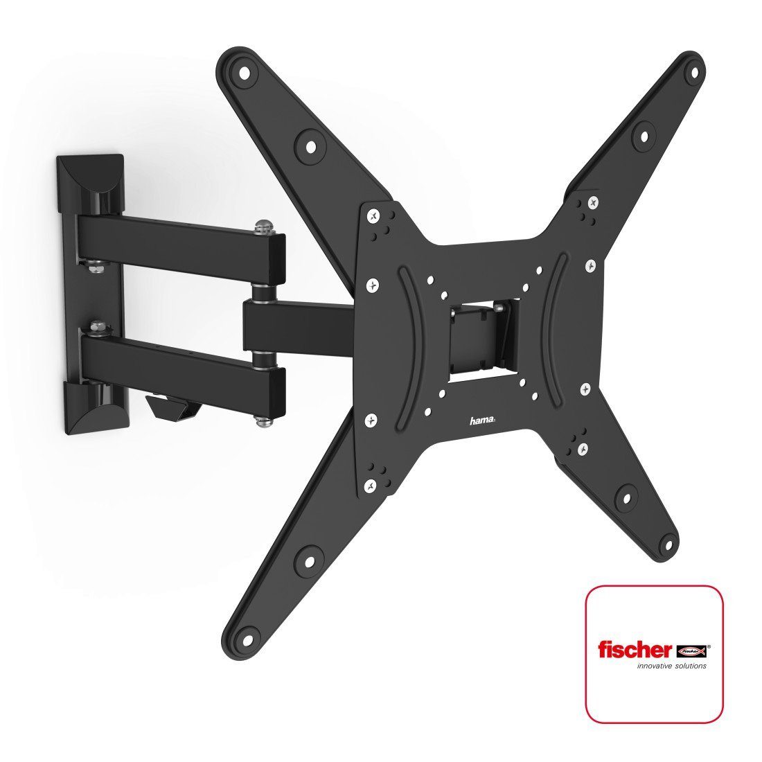 Hama TV-Wandhalterung schwenkbar, vollbeweglich, 81 - 165 cm (32"- 65), 43",50",55", (bis 65 Zoll)