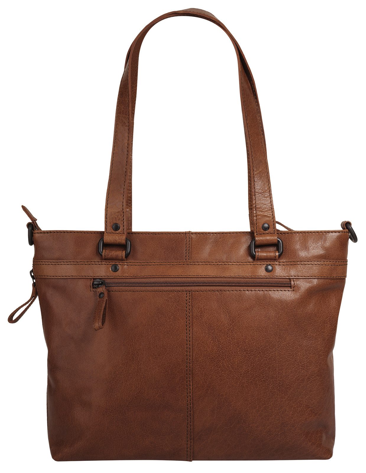 Spikes & Sparrow Shopper, echt Leder