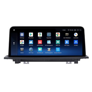 TAFFIO Für BMW X5 X6 F15 F16 EVO 10.2"Touchscreen Android GPS Carplay 4G SIM Einbau-Navigationsgerät