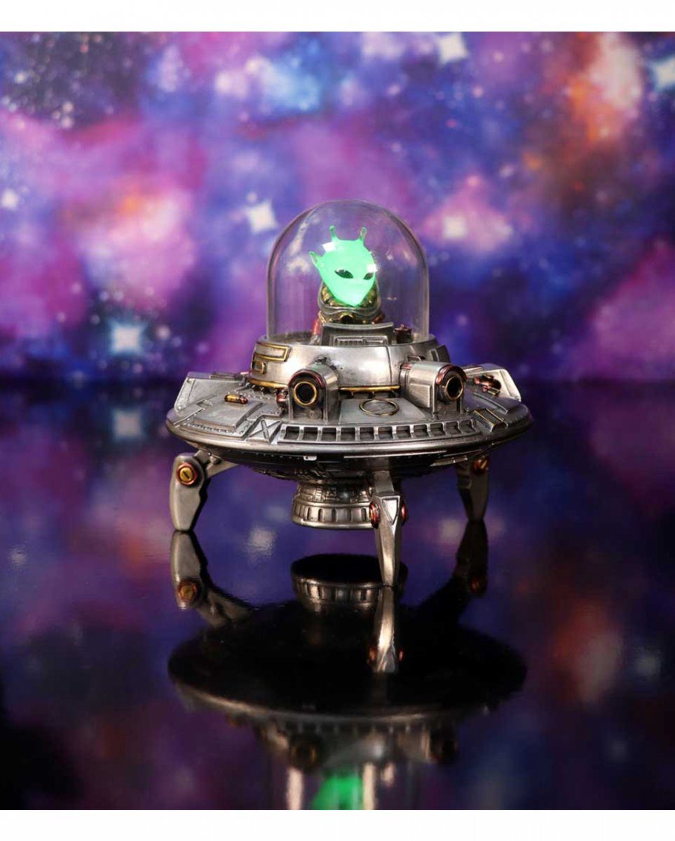 Alien 14cm & First Contact Dekofigur Figur Sci-Fi UFO Horror-Shop