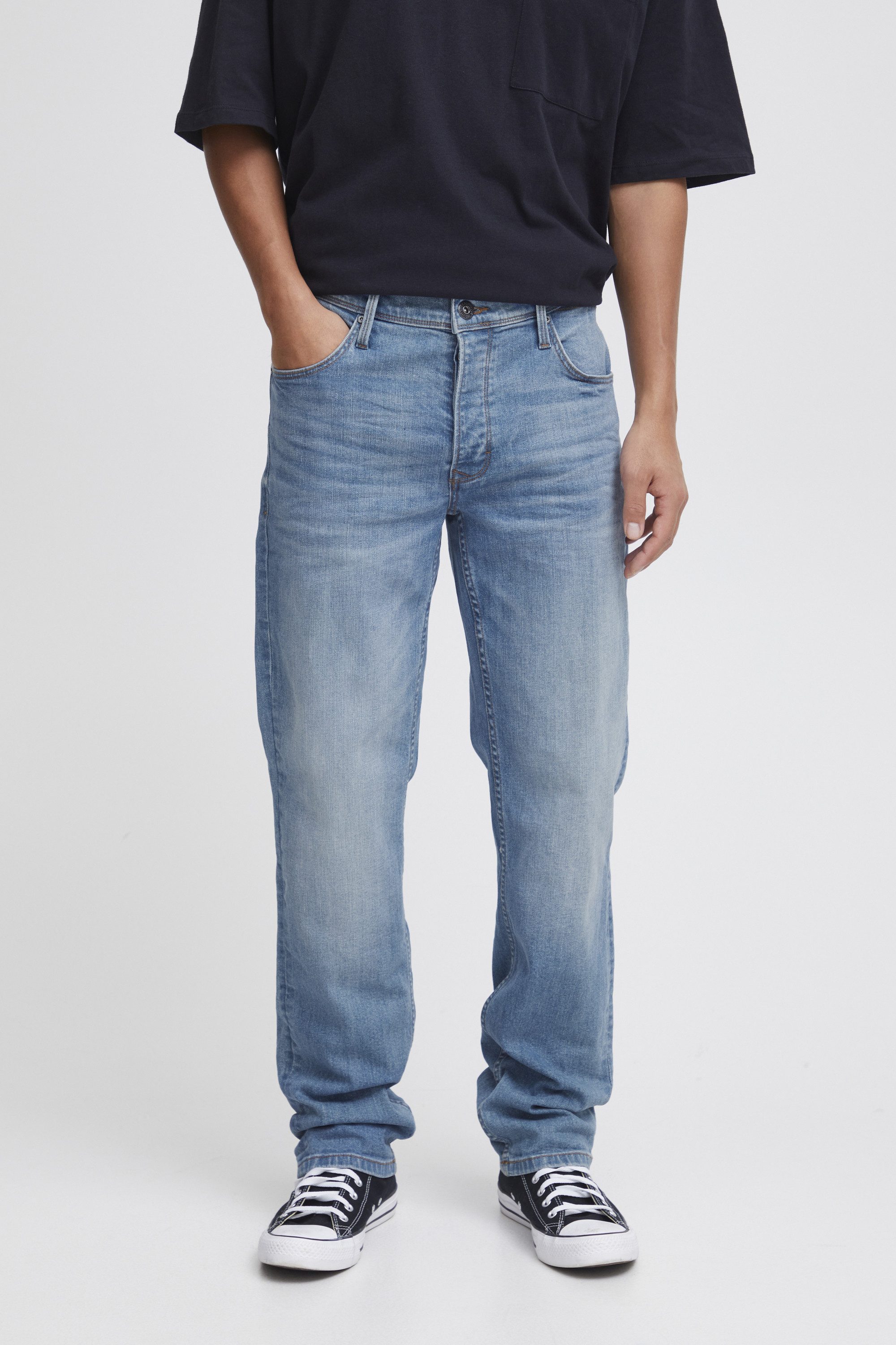 Blend Relaxhose BHRock Stilvolle Regular-Fit-Jeans günstig online kaufen