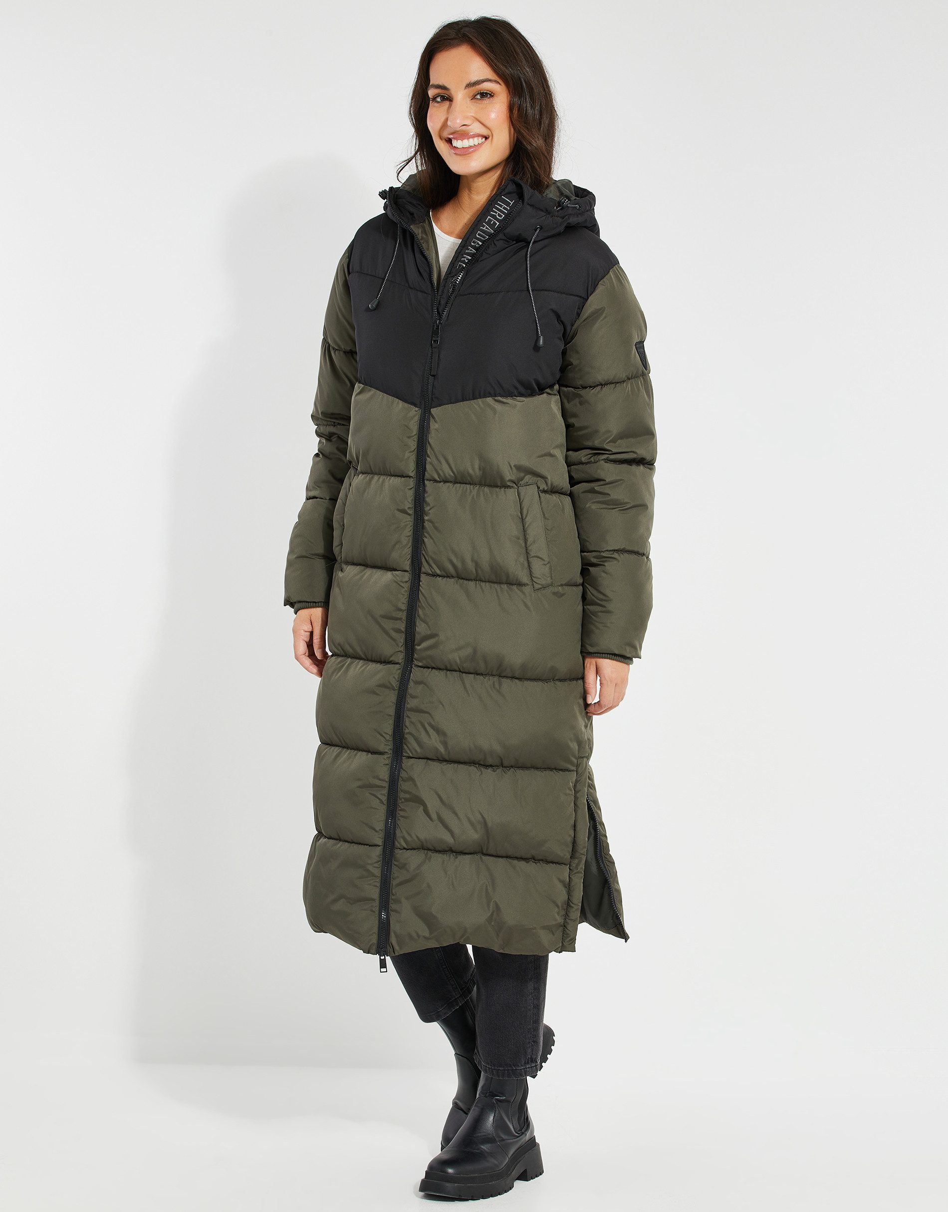Threadbare Steppmantel Luxe mit kuscheliger Kapuze günstig online kaufen