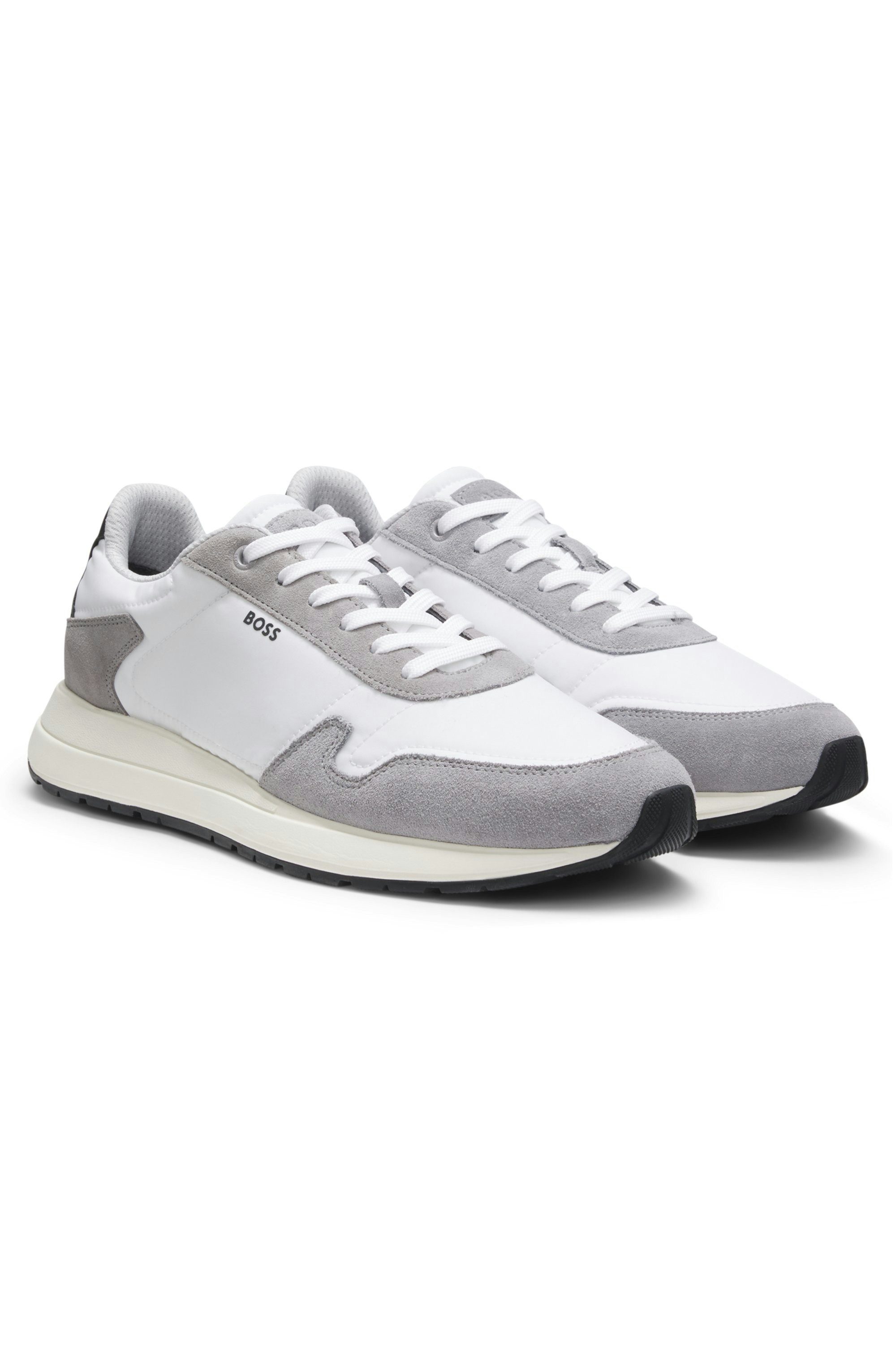 BOSS Vinston Sneaker Schnürschuh, Freizeitschuh, Halbschuh mit Profilsohle