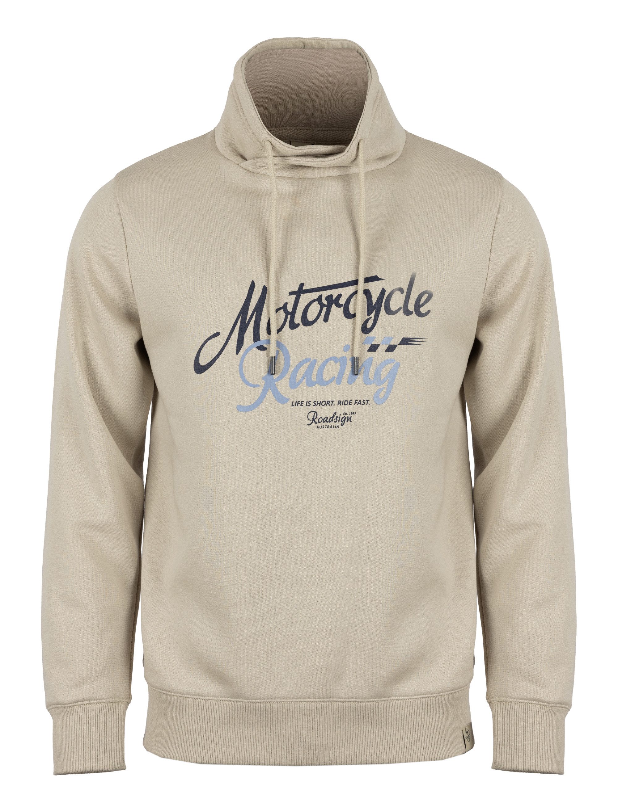 ROADSIGN australia Sweatshirt Racing (1, 1-tlg., 1) Hoody mit Biker-Motiv für deinen Herbst-Looks