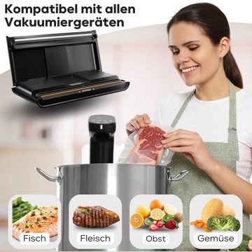 ProfiCook Vakuumierbeutel Vakuum-Ersatzbeutel 8910152, 50 St. Vakuumierbeutel, Vakuumierfolie für alle Marken