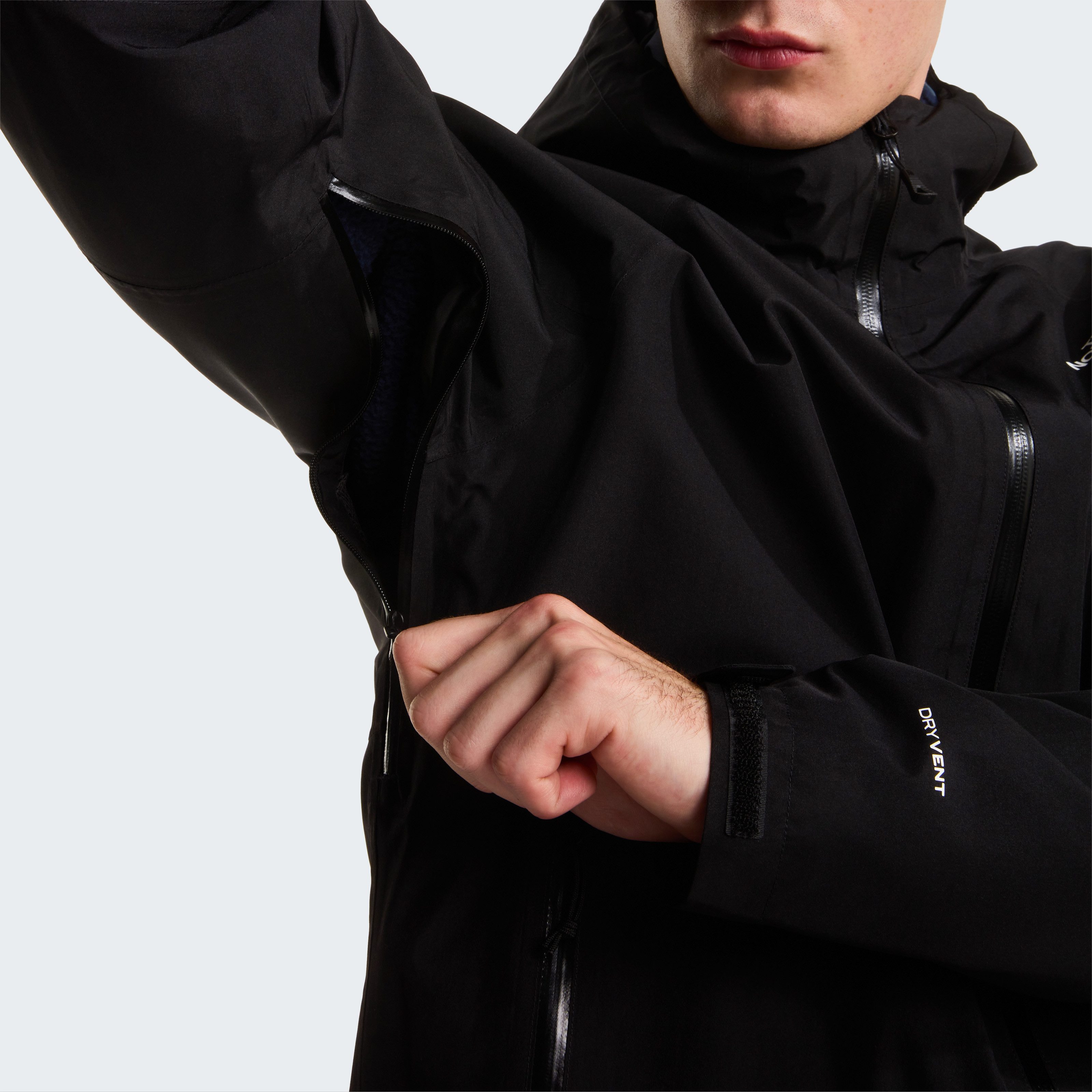 The North Face Funktionsjacke M LIGHTNING ZIP-IN JACKET mit verstellbarer Kapuze, aus Polyester – Bild 4 von 5