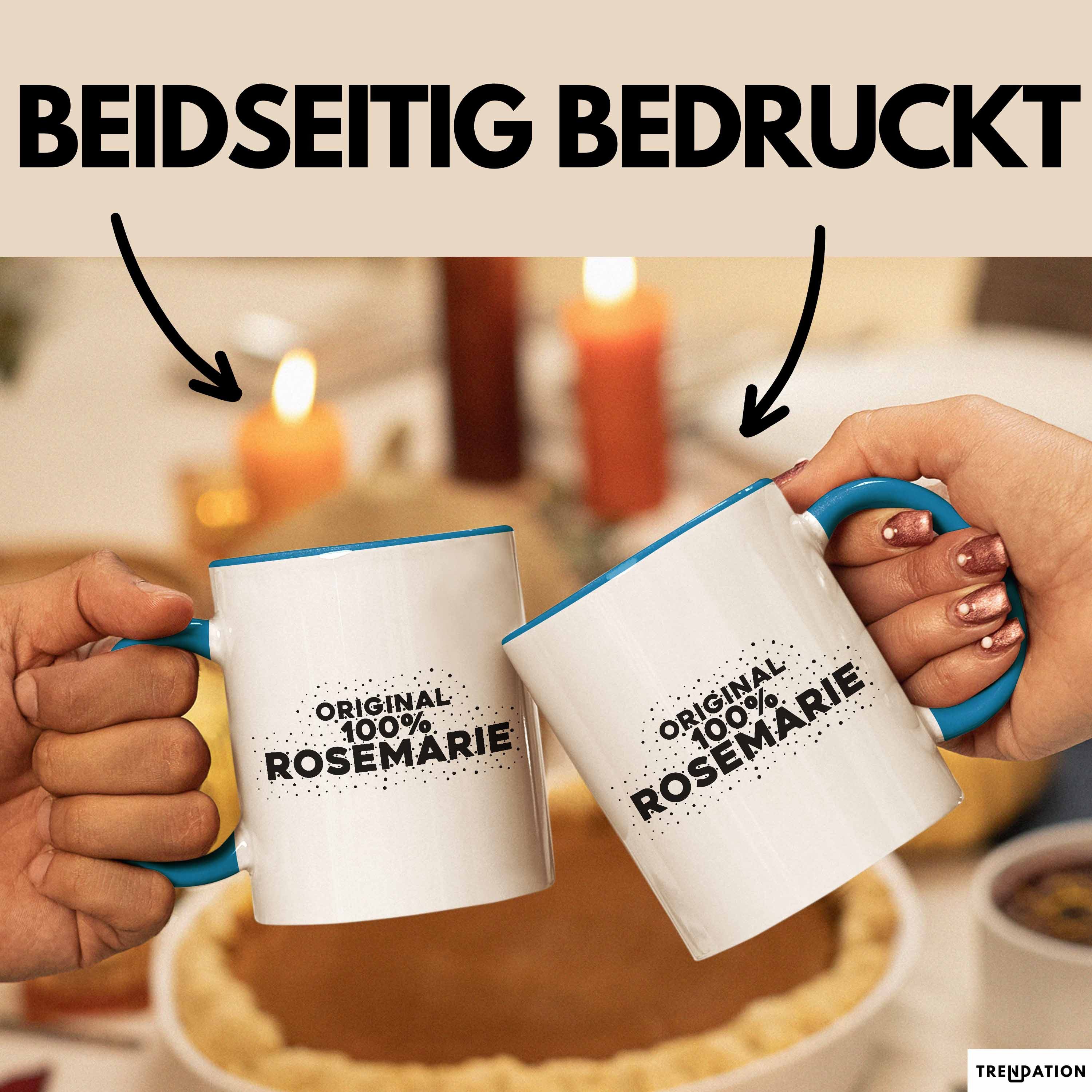Trendation Tasse Rosemarie Tasse Original 100% Rosemarie Geschenk, Keramik