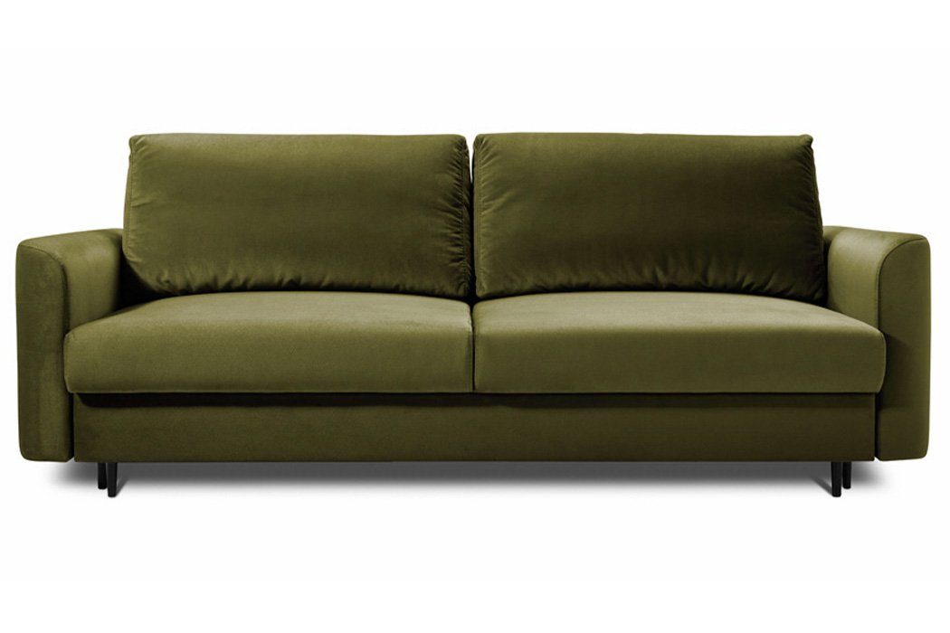 Sofa, mit JVmoebel Bettfunktion Gelb
