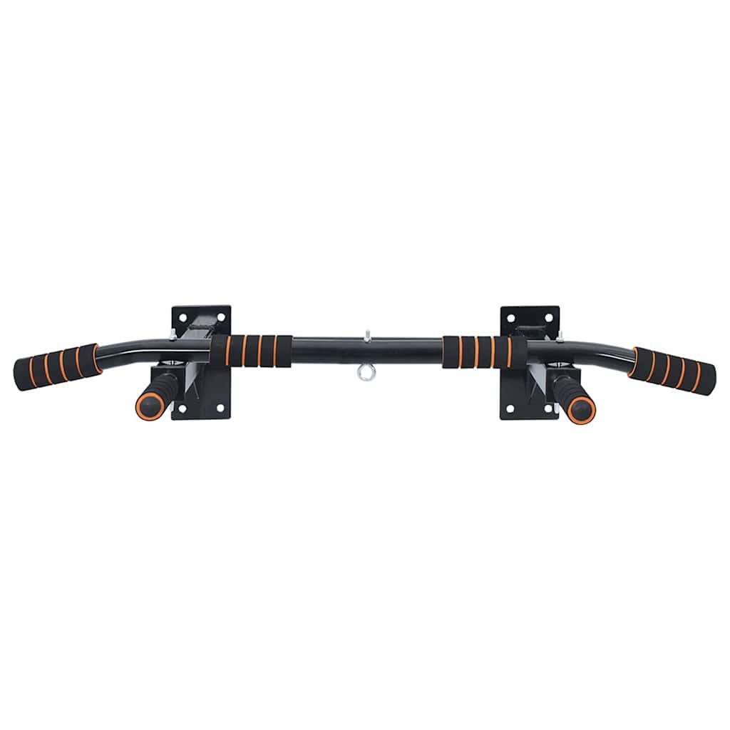 vidaXL Kletter-Trainingsgerät Klimmzugstange Schwarz und Rot 92 x 51 x 18 cm