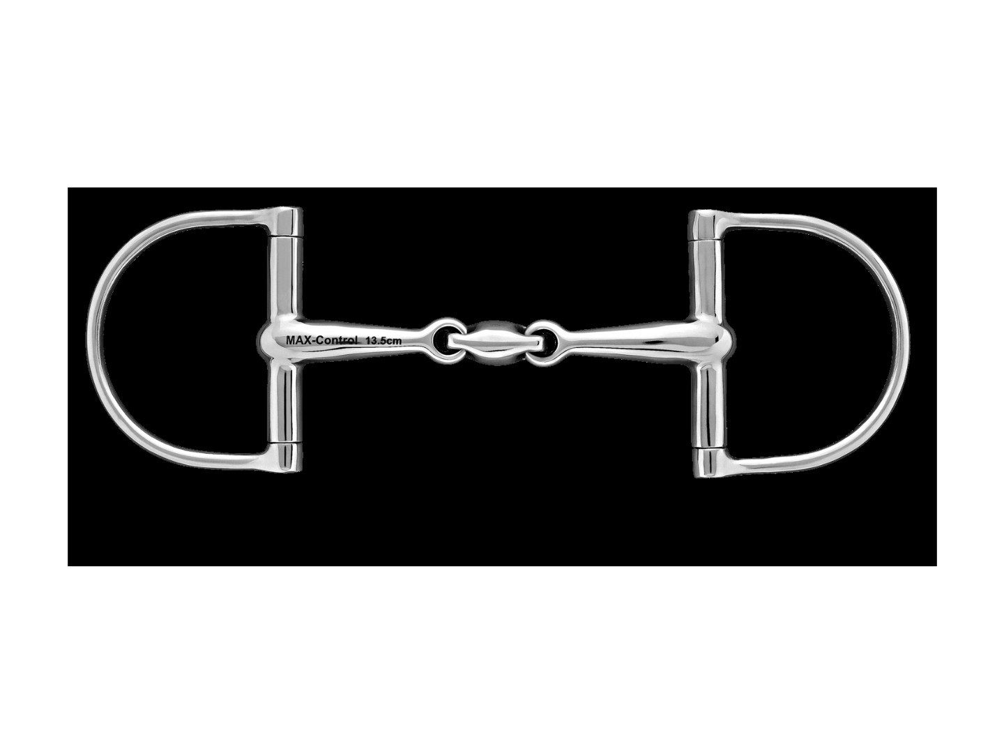 SPRENGER Trensengebiss MAX-Control D-Ring 16 mm mit Stangenwirkung - Edelstahl rostfrei