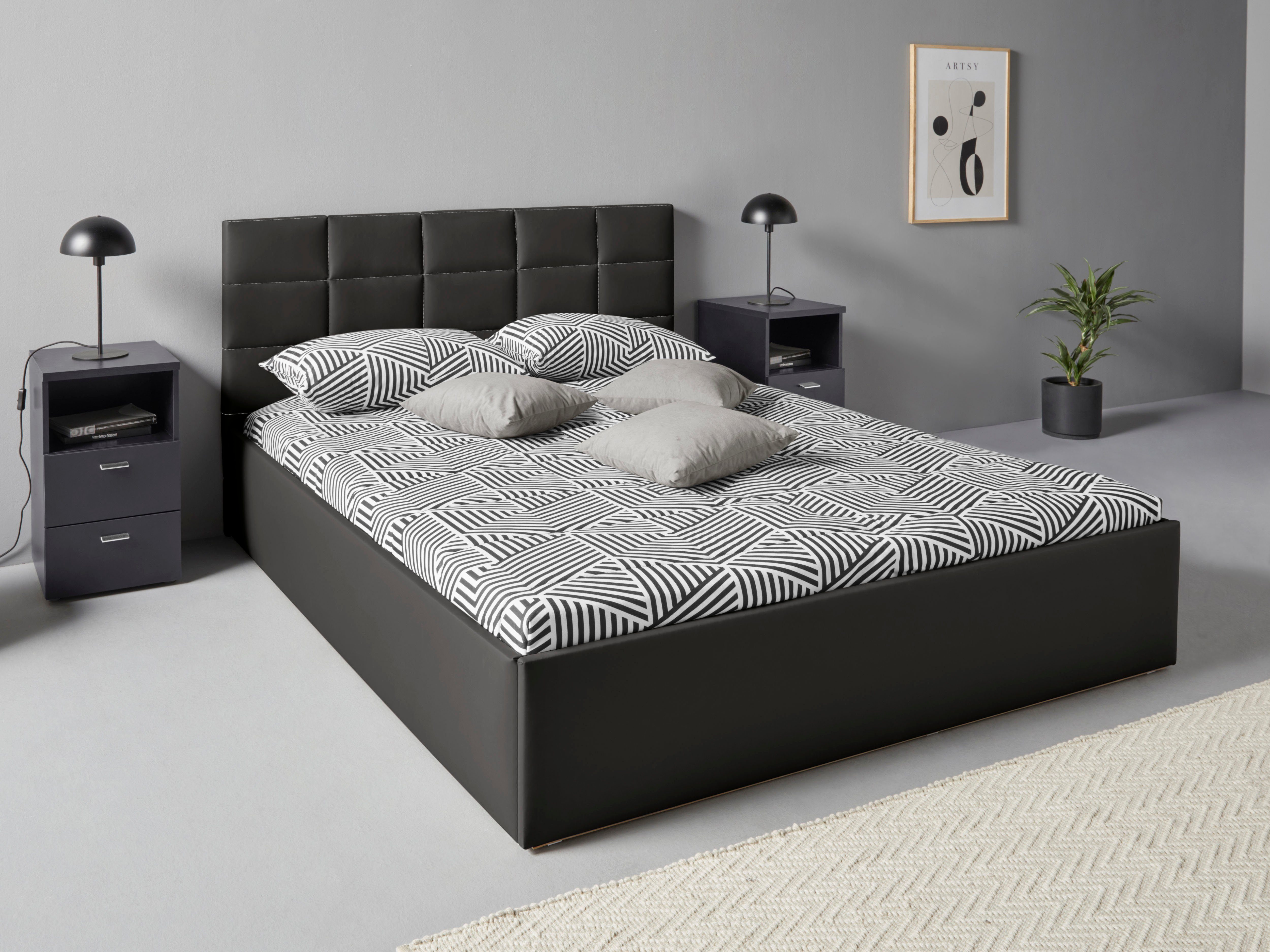 Westfalia Schlafkomfort Polsterbett inkl. Bettkasten bei Ausführung mit Mat günstig online kaufen