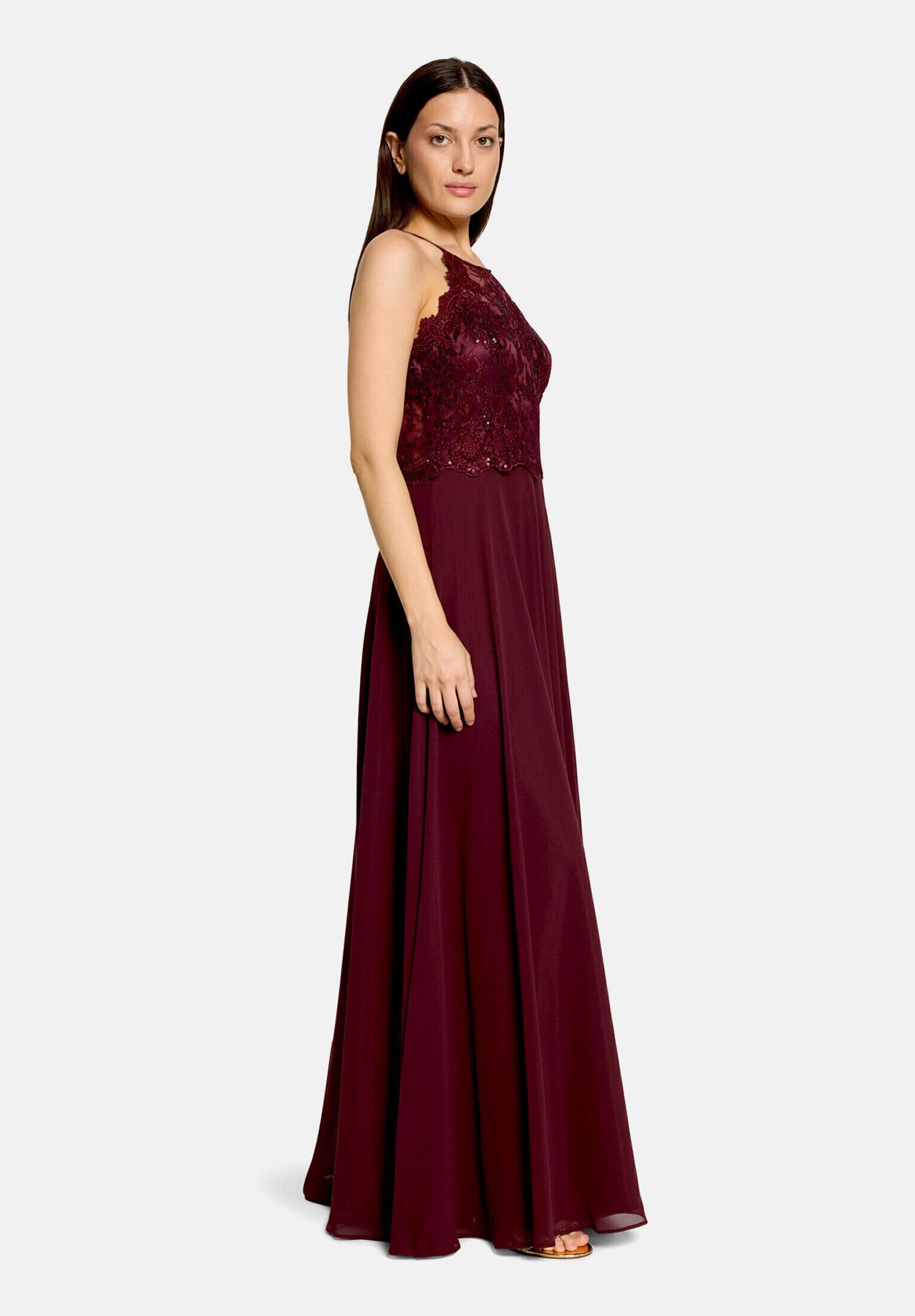 Vera Mont Abendkleid Damen rückenfrei Spitze