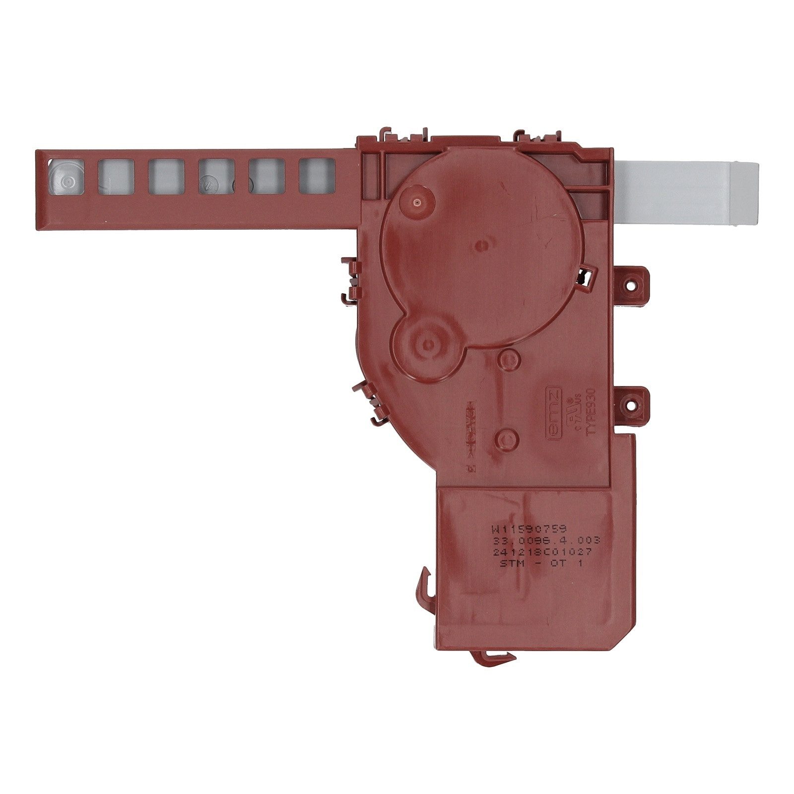 easyPART Montagezubehör Geschirrspüler wie Bauknecht C00536647 Türöffnungssysstem INDESIT, Spülmaschine / Geschirrspüler