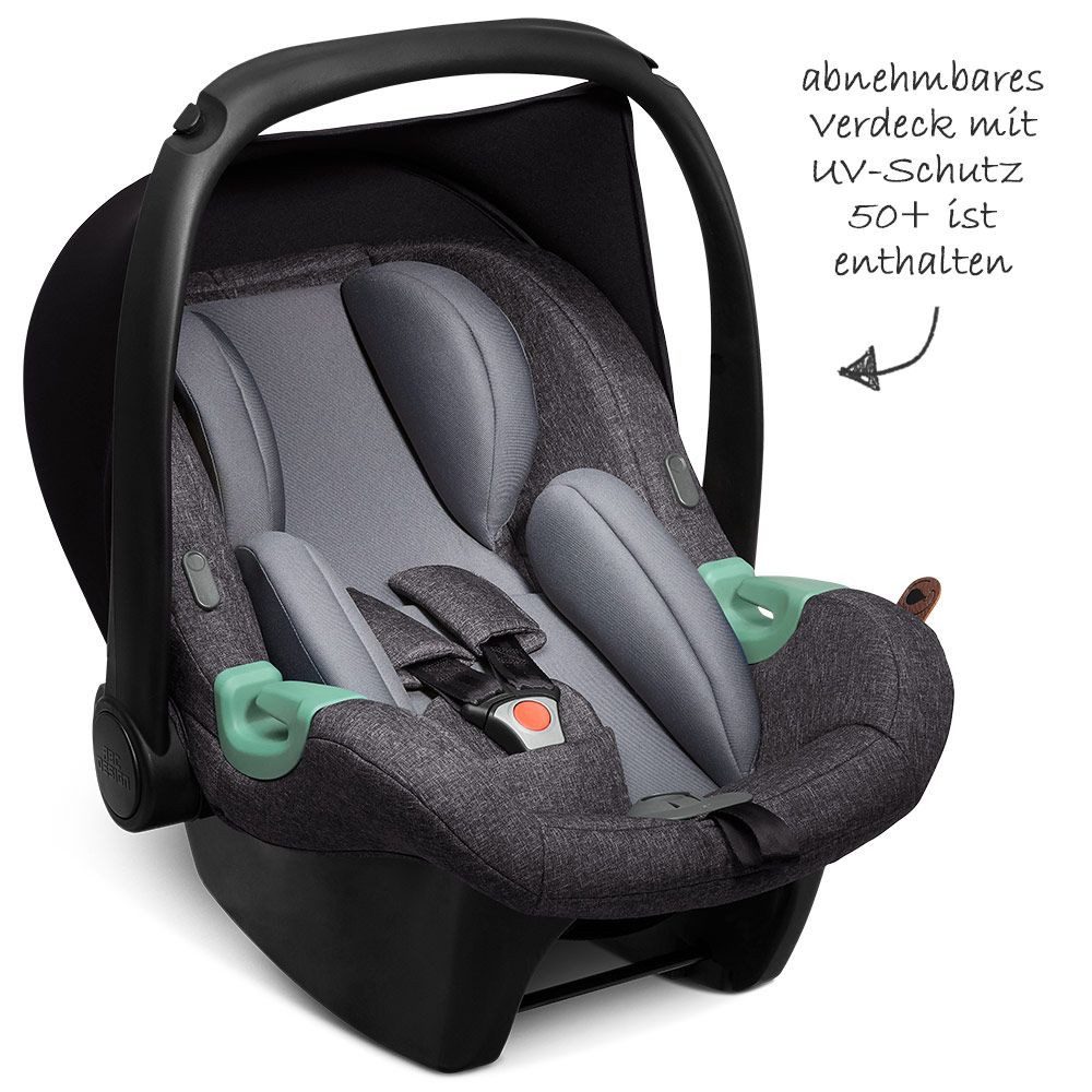 ABC Design Babyschale Tulip - Street, (1-tlg), Gruppe 0+ Baby Autositz - ab Geburt bis 13 kg