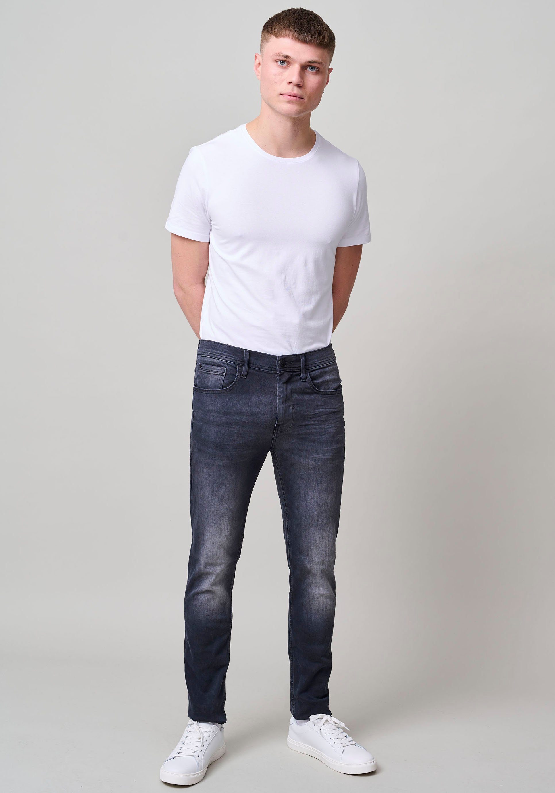 Blend Slim-fit-Jeans JET MULTIFLEX Baumwollmischung, slim fit