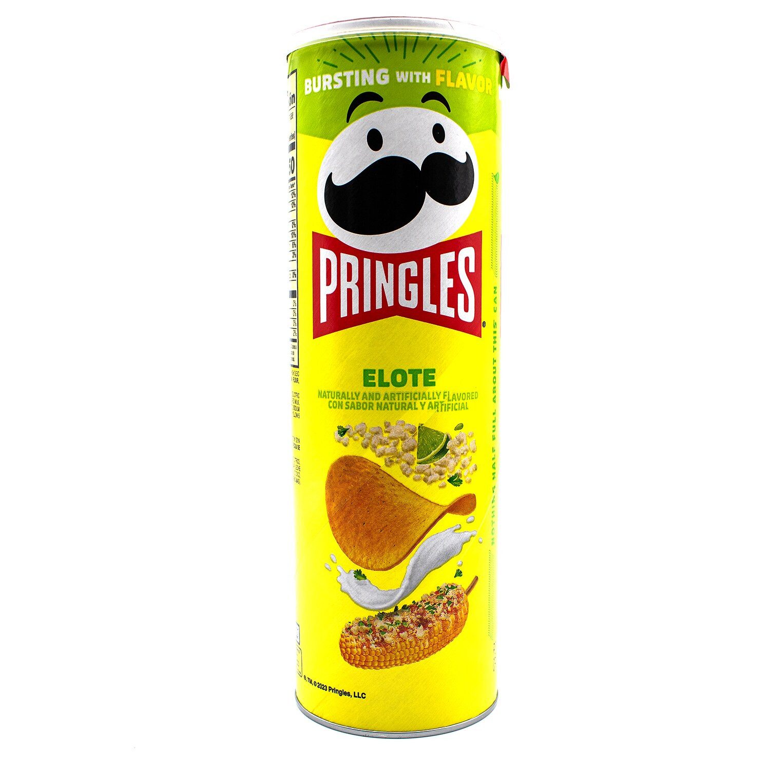 Pringles Knabberei, 1 x 158 g, Mexican Street Corn Potato Crisps
