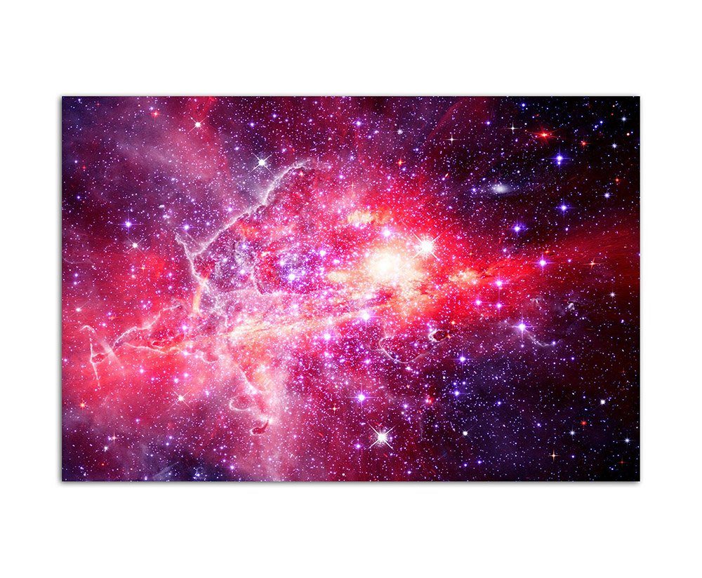 Leinwandbild 120x80cm Planet Sterne Weltraum Galaxie All