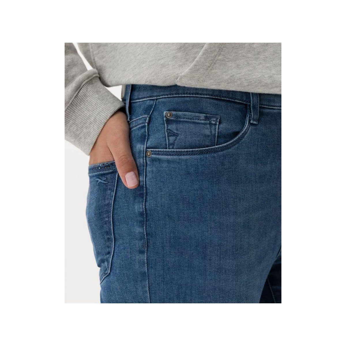 Authentic 5-Pocket-Jeans used Jeans Brax hell-blau blue Pioneer (1-tlg) light