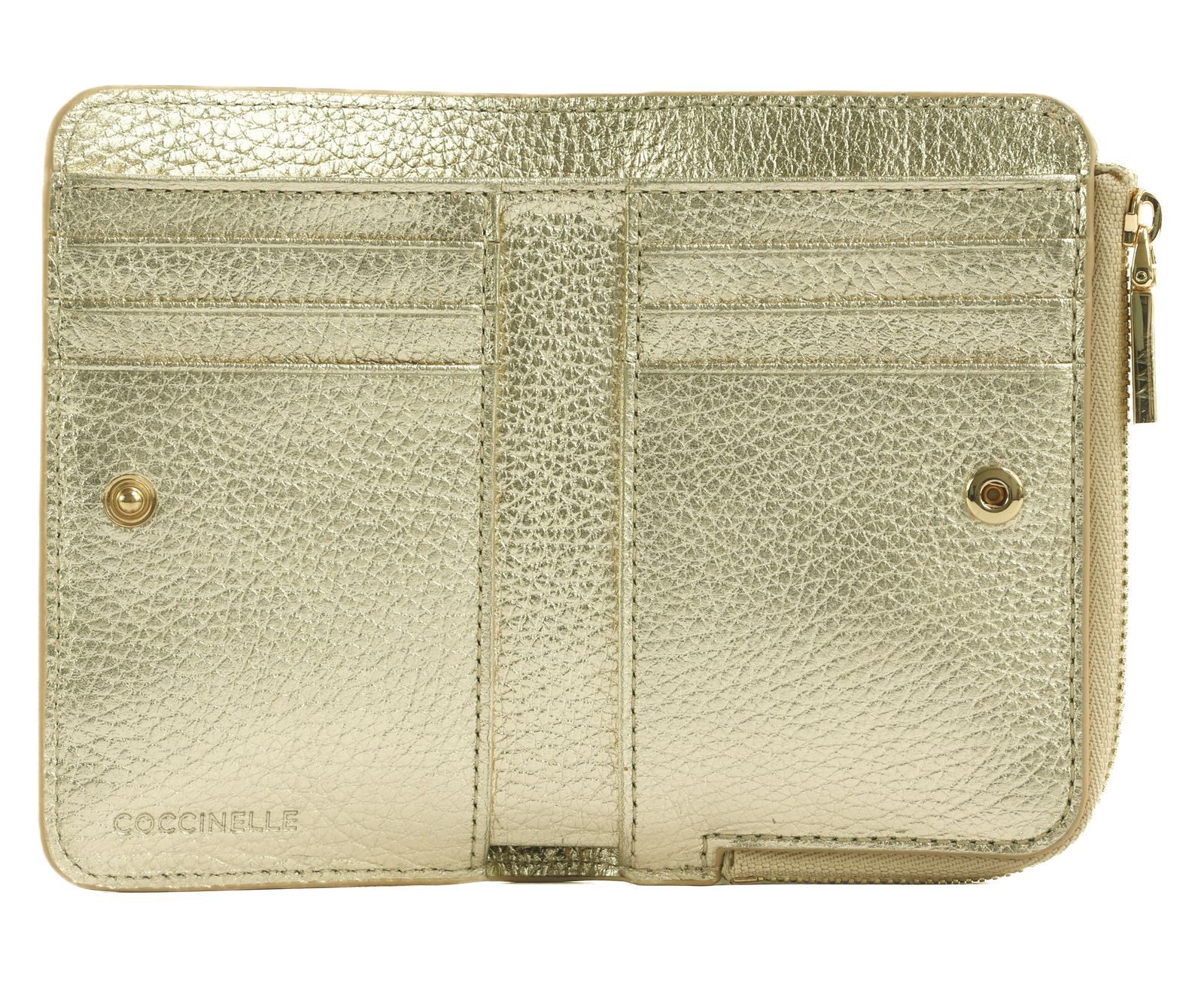 COCCINELLE Geldbörse Wallet, aus echtem Rindsleder günstig online kaufen