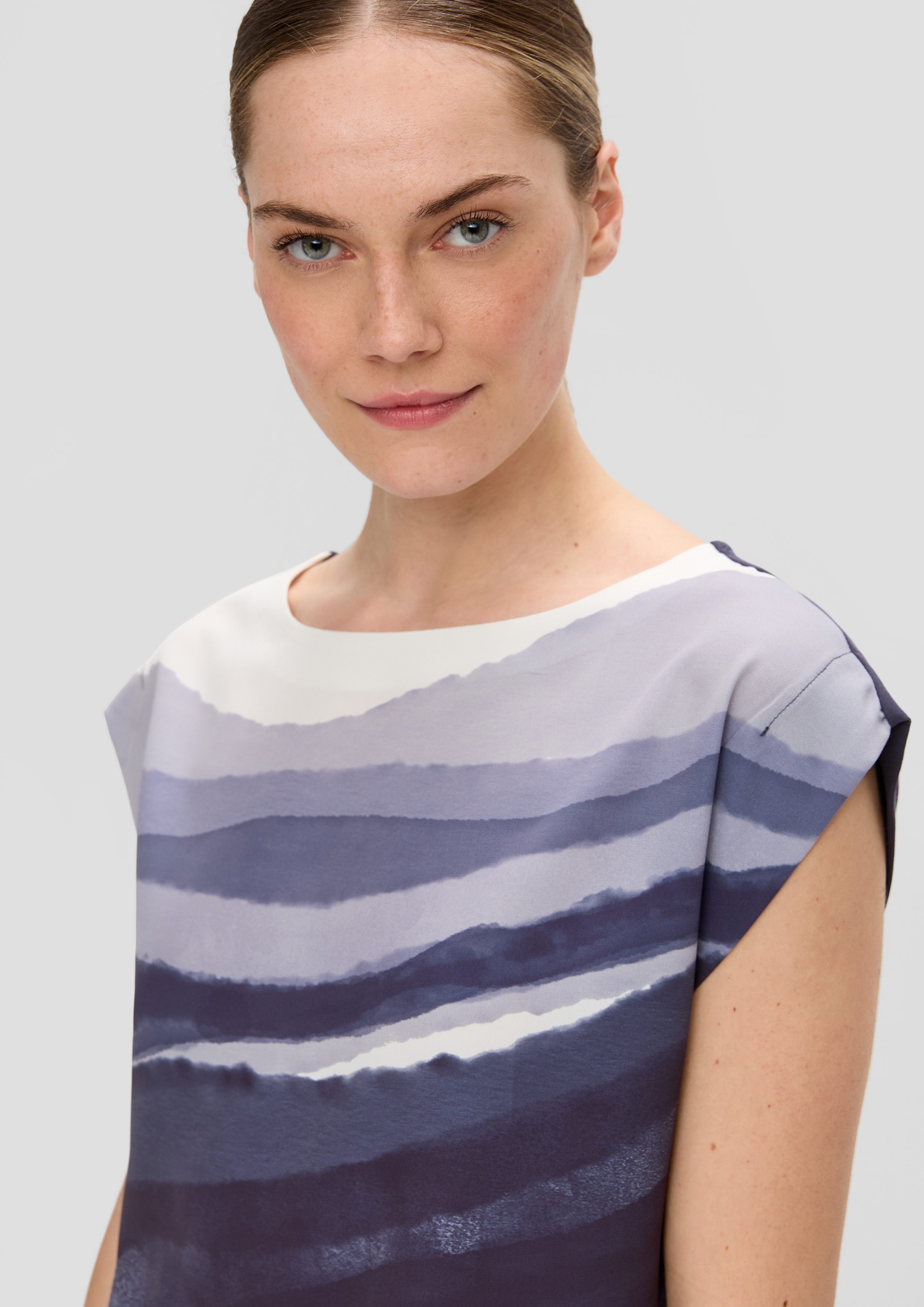 s.Oliver BLACK LABEL Kurzarmshirt T-Shirt im günstig online kaufen