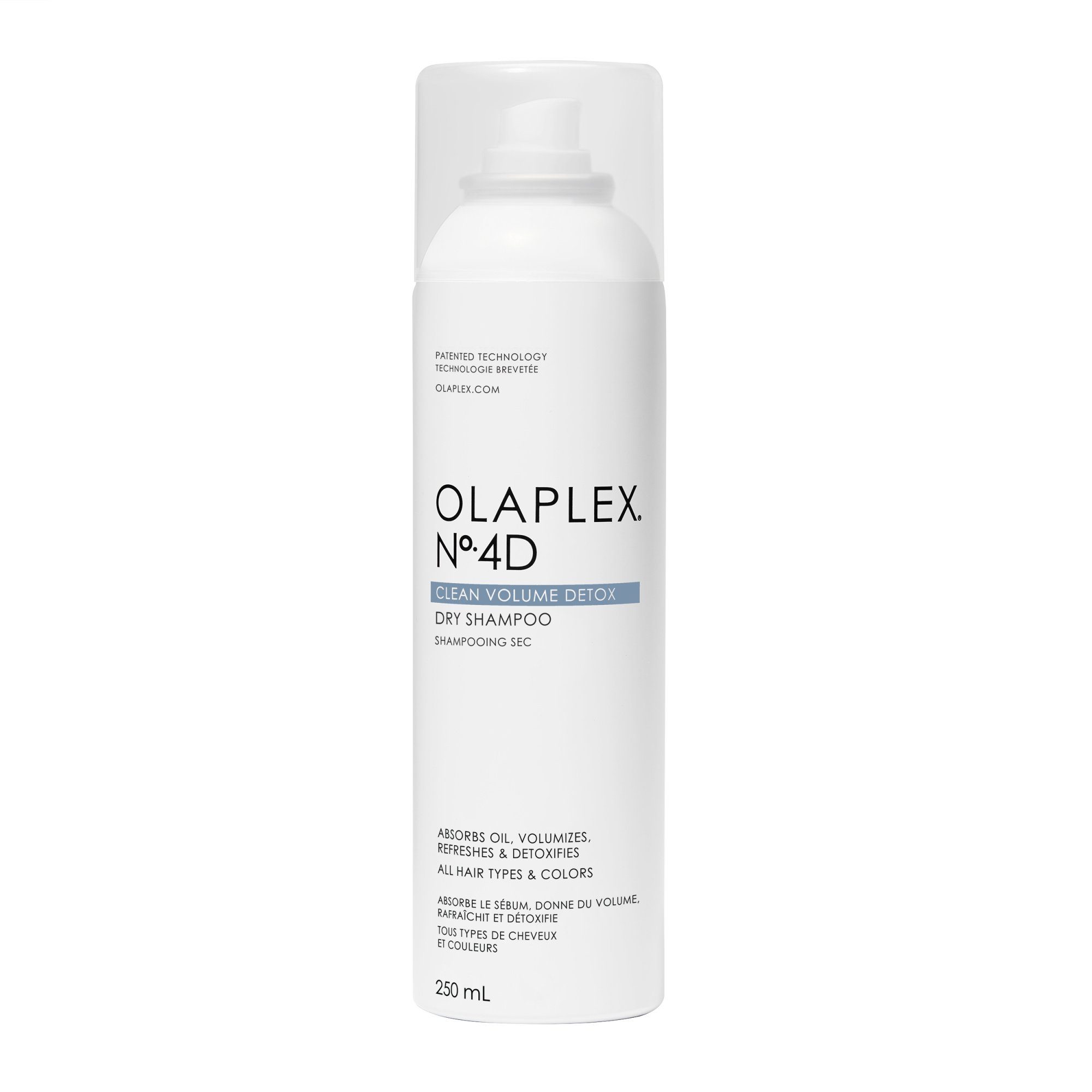 No. Shampoo erfrischt Clean Trockenshampoo 4D und Detox entgiftet, Dry 1-tlg., Volumen Olaplex 250ml, Volume